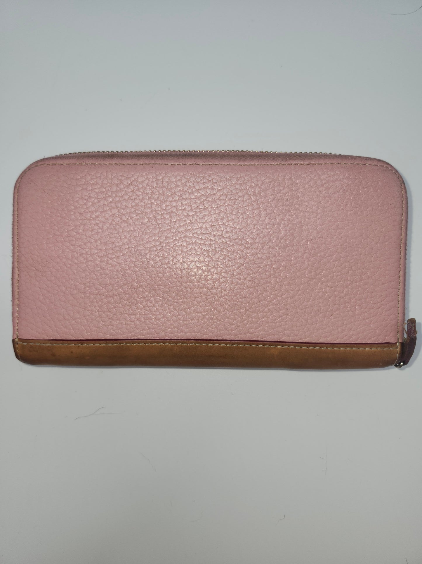 *Vintage* Dooney & Bourke Pink Leather Hobo Shoulder Bag w/ Wallet
