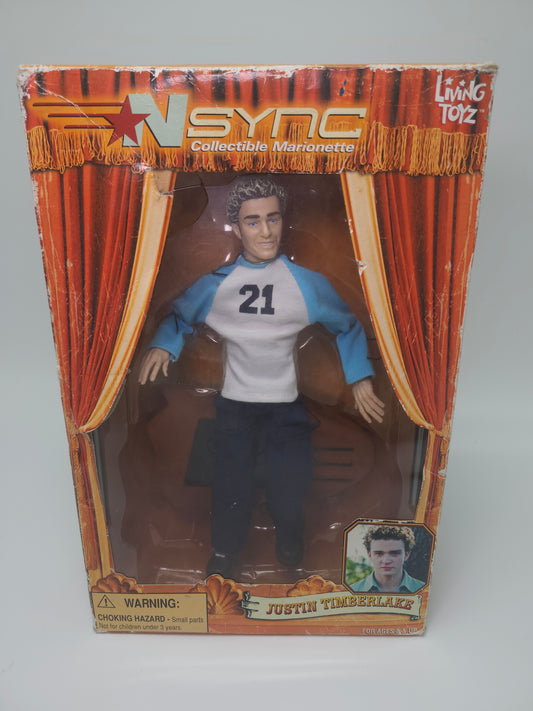 Y2K NSYNC Justin Timberlake Action Figure Doll