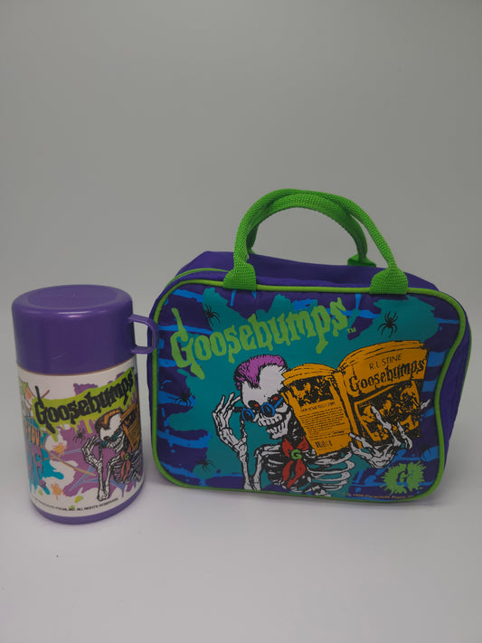1997 ICONIC Goosebumps Lunchbox & Thermos Set
