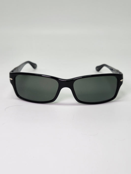 Persol Black Polarized Sunglasses Handmade in Italy IOB