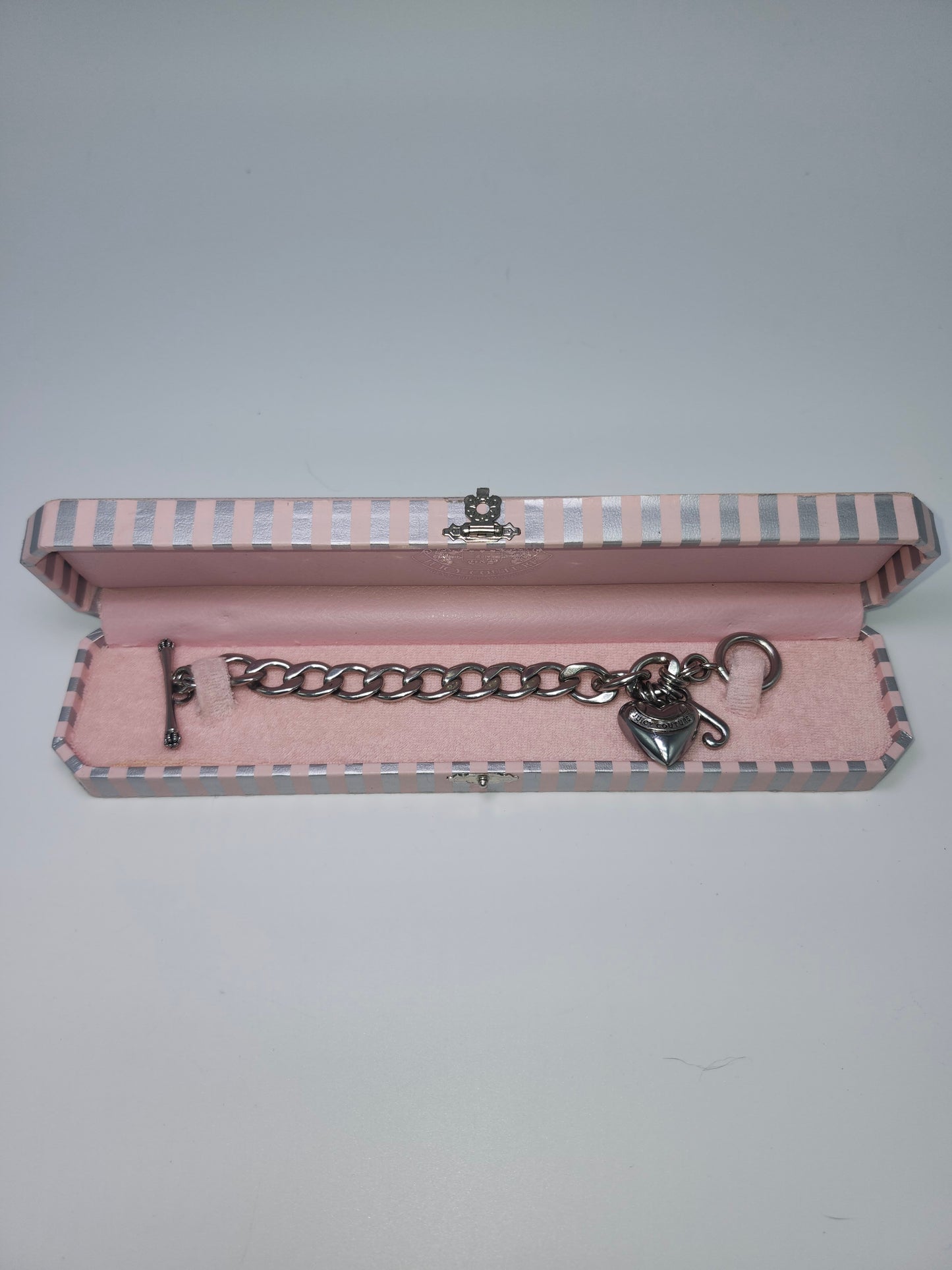 *NEW*Juicy Couture Y2K Link Charm Bracelet IOB