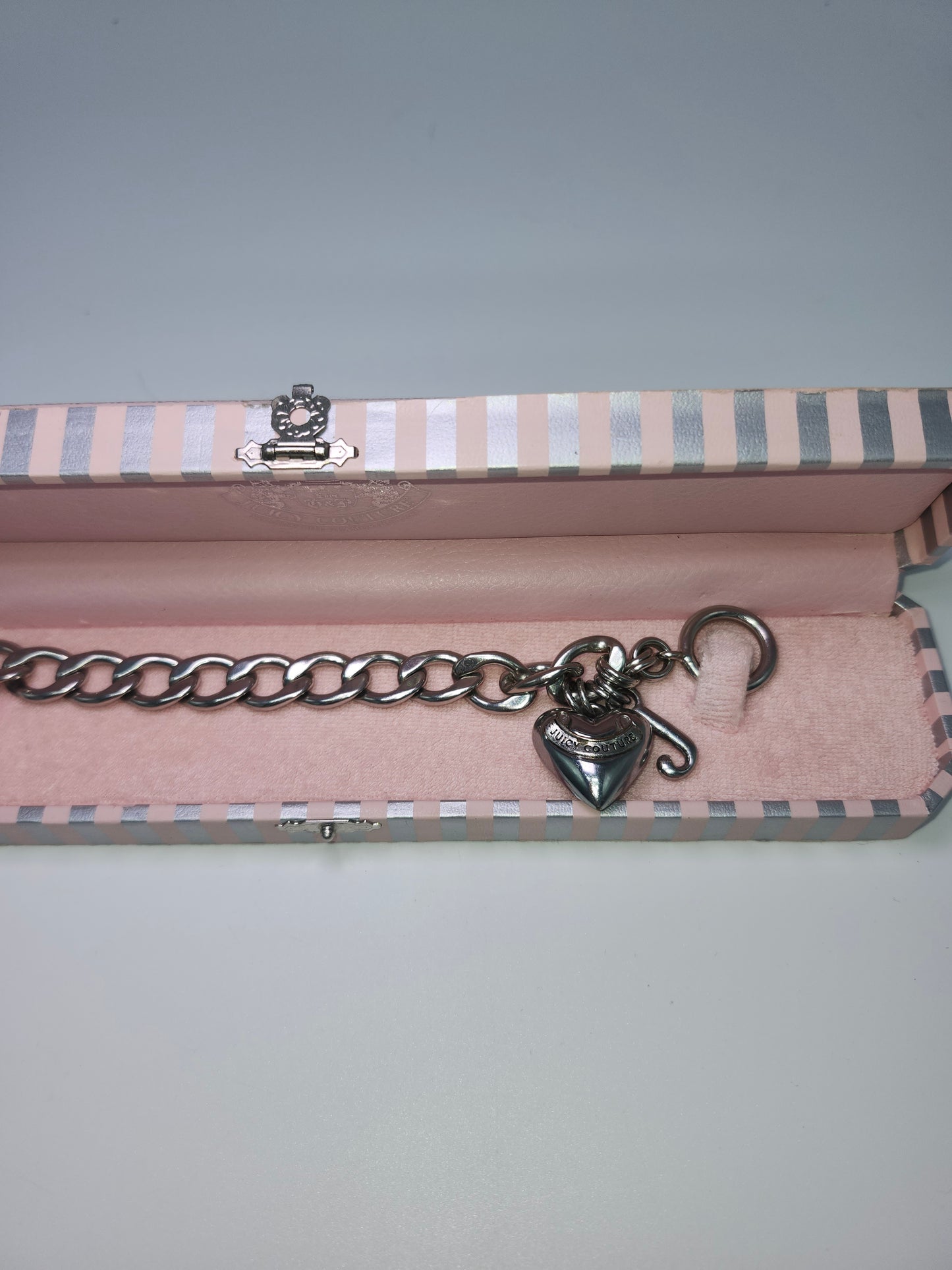 *NEW*Juicy Couture Y2K Link Charm Bracelet IOB