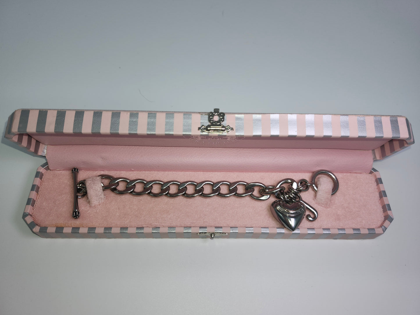 *NEW*Juicy Couture Y2K Link Charm Bracelet IOB