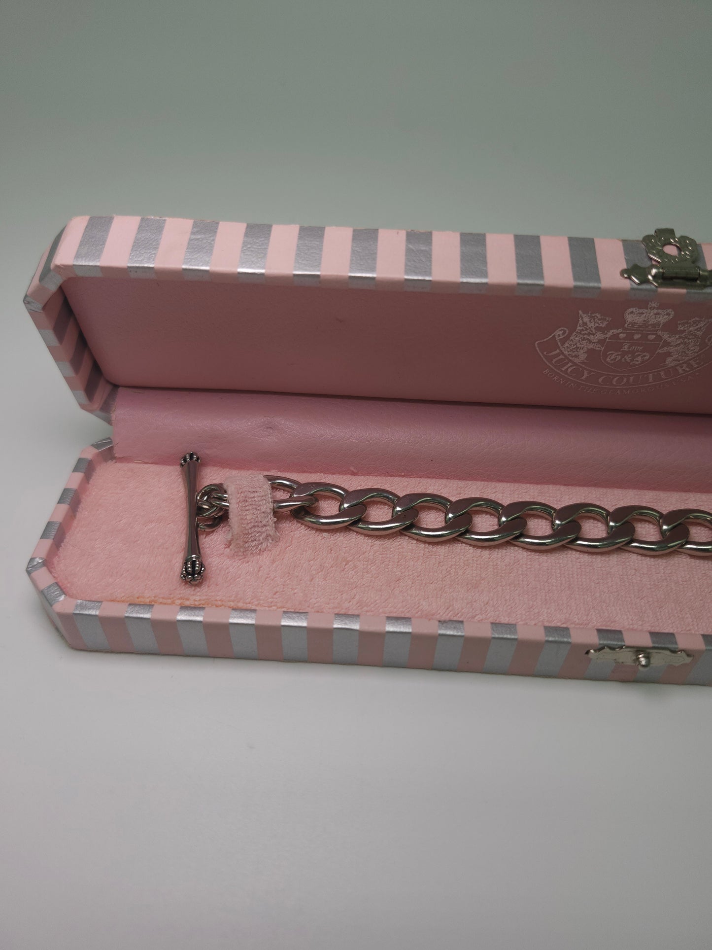 *NEW*Juicy Couture Y2K Link Charm Bracelet IOB