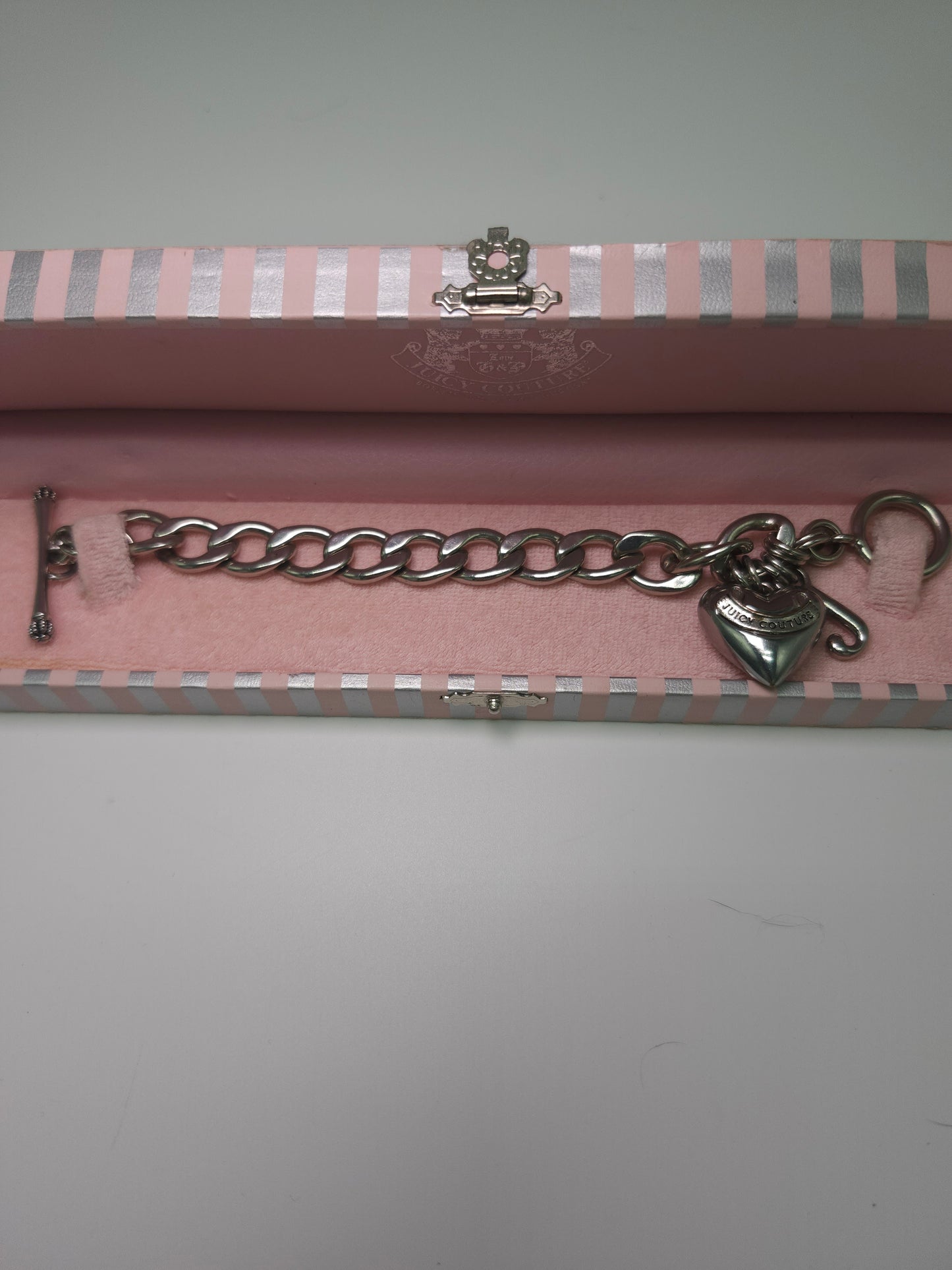 *NEW*Juicy Couture Y2K Link Charm Bracelet IOB