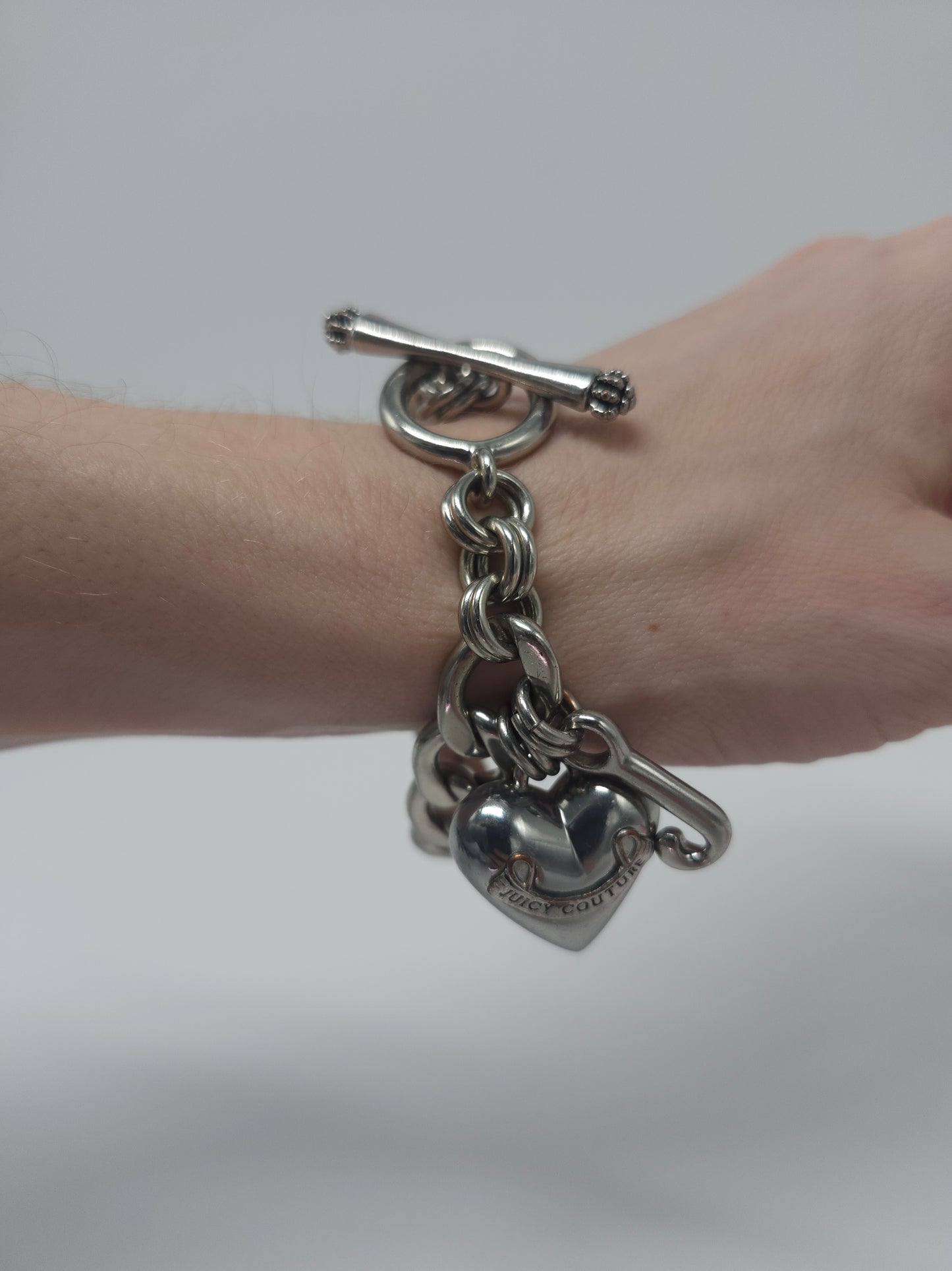 *NEW*Juicy Couture Y2K Link Charm Bracelet IOB
