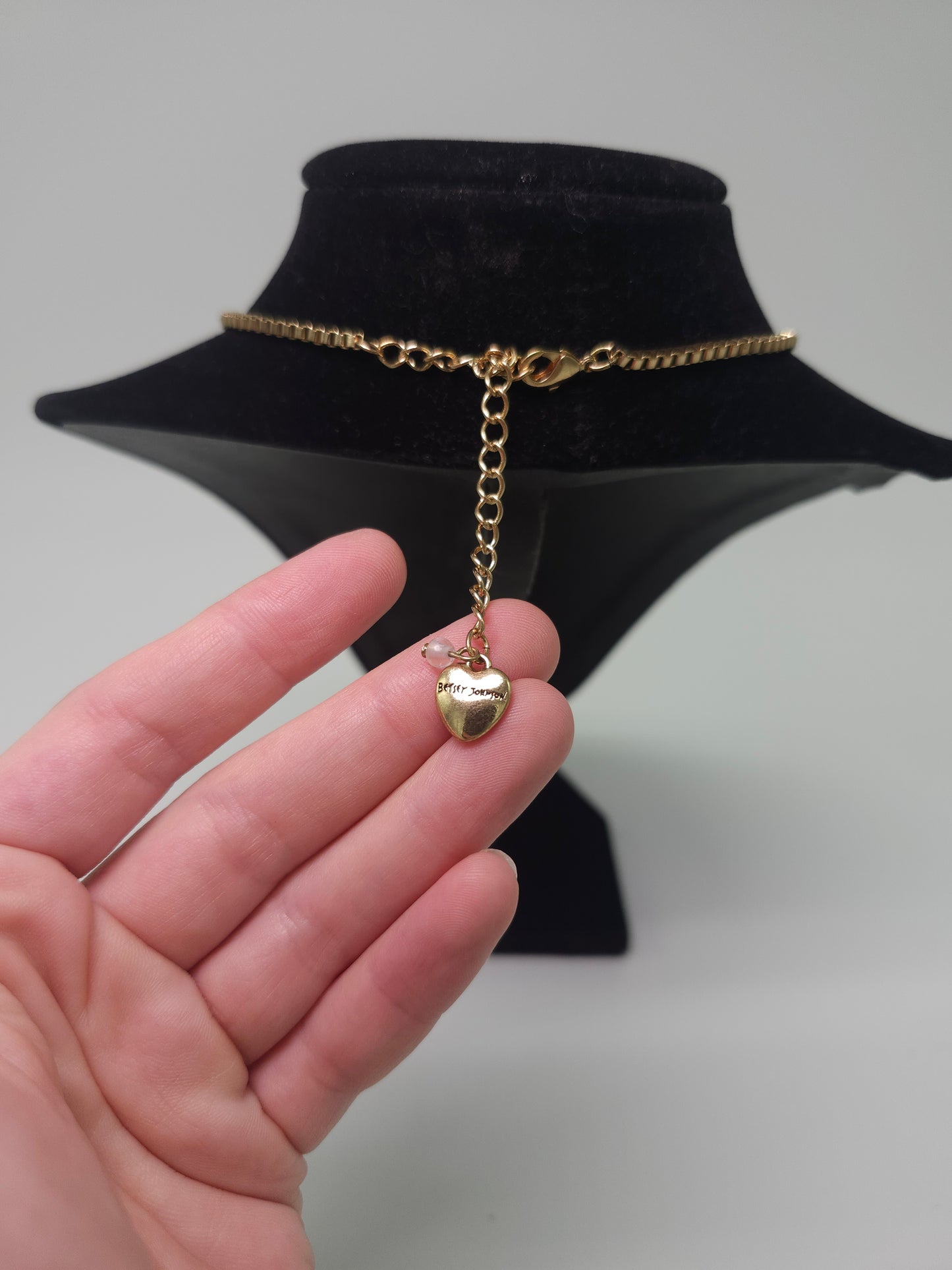 *Y2K* Betsey Johnson Statement Charm Necklace IOB NWT