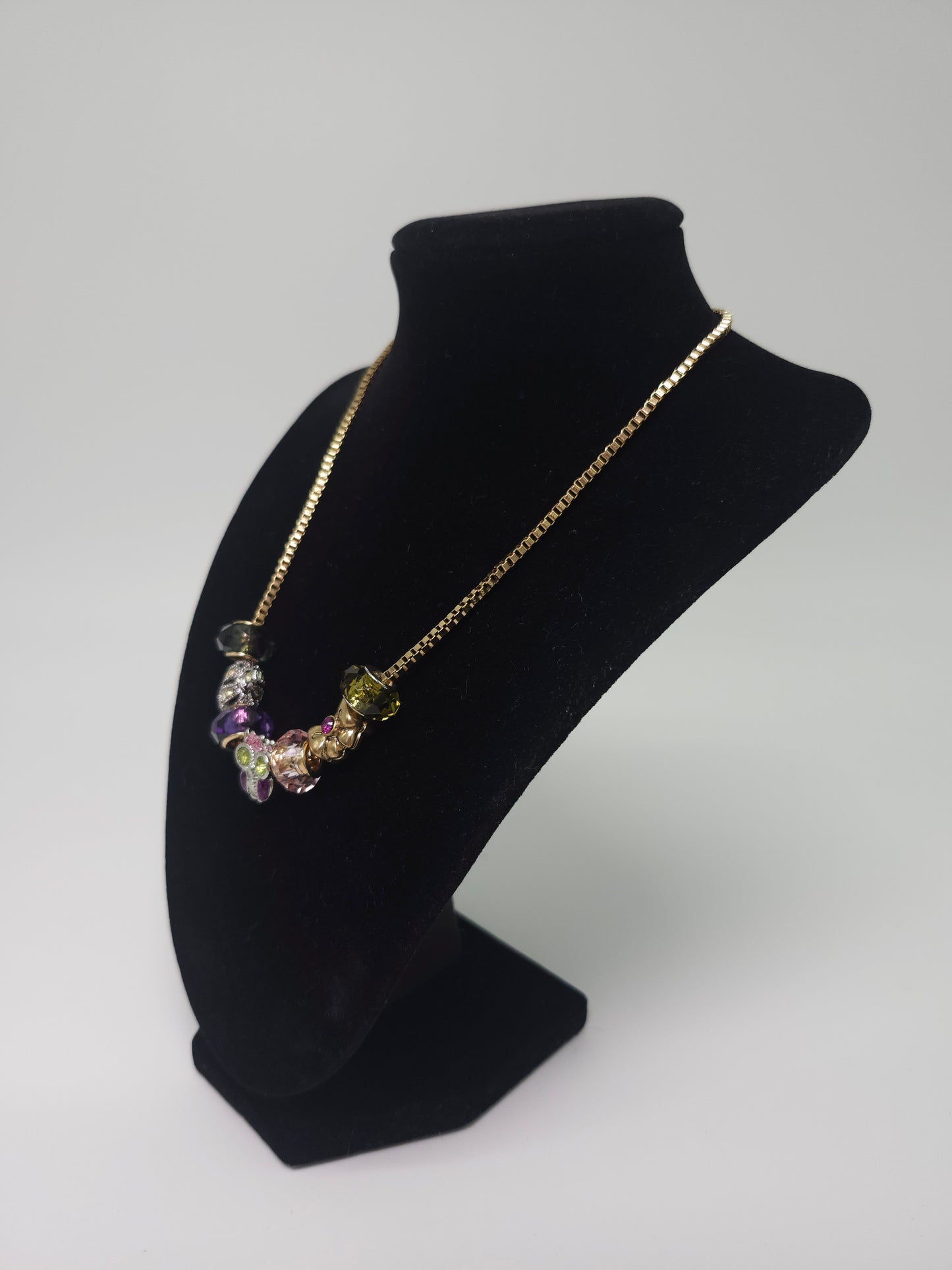 *Y2K* Betsey Johnson Statement Charm Necklace IOB NWT