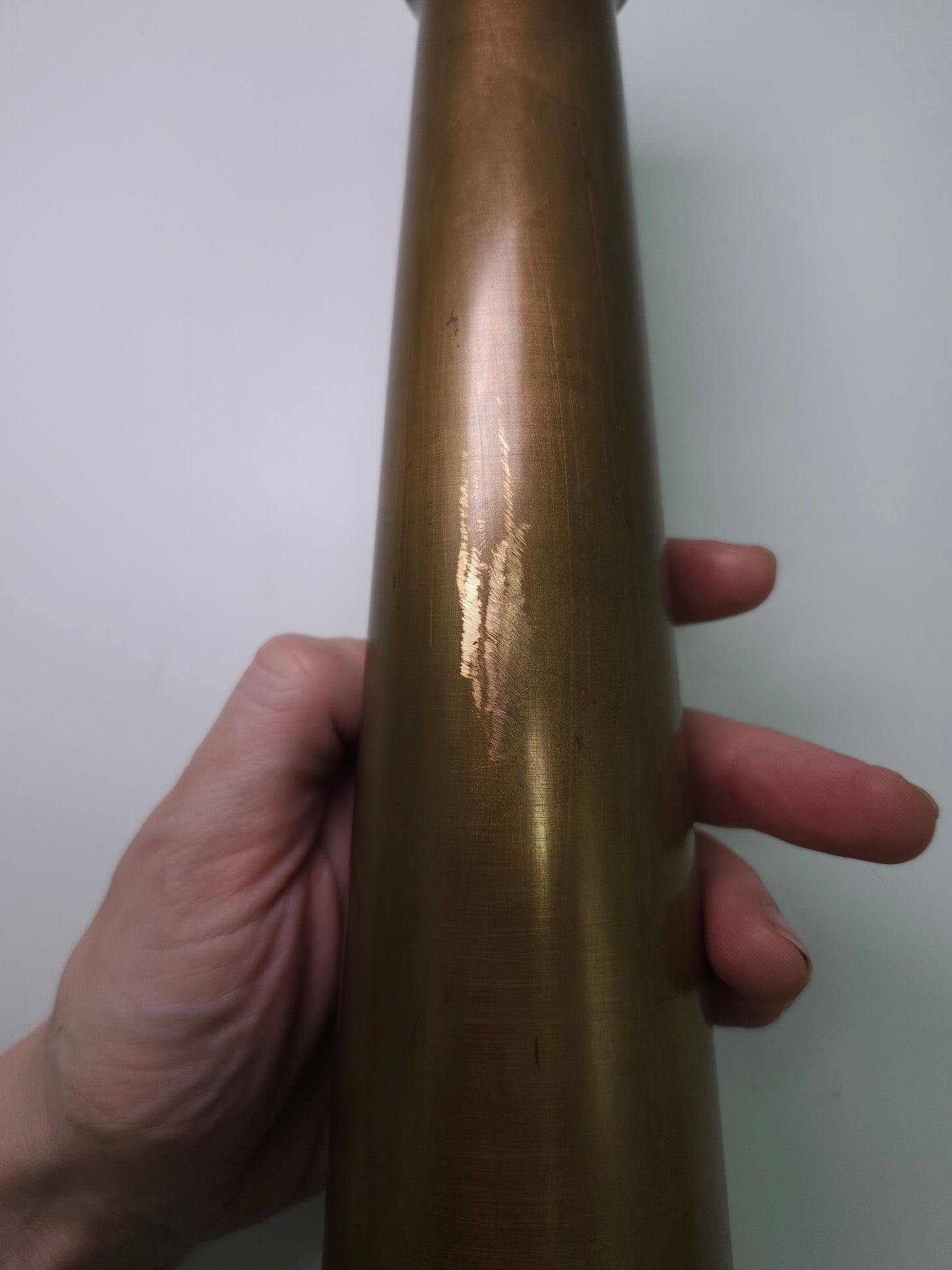 1890s Brass Firehose Nozzle