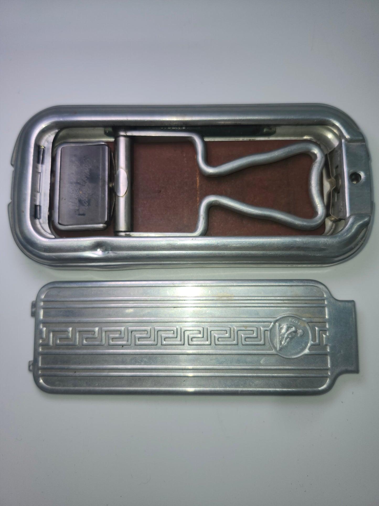 1920s Art Deco Men's Rolls Razor with Case / Holder