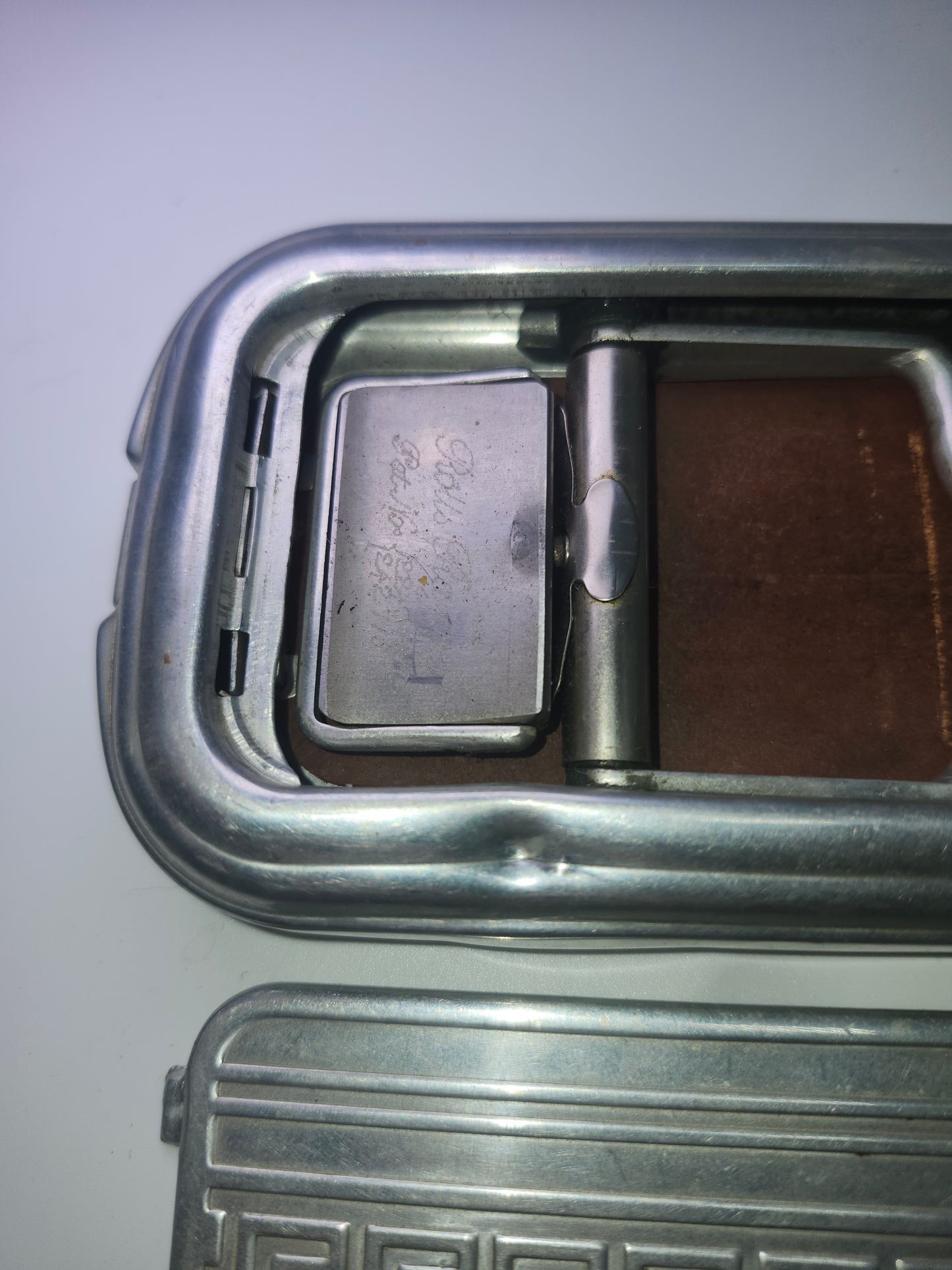 1920s Art Deco Men's Rolls Razor with Case / Holder