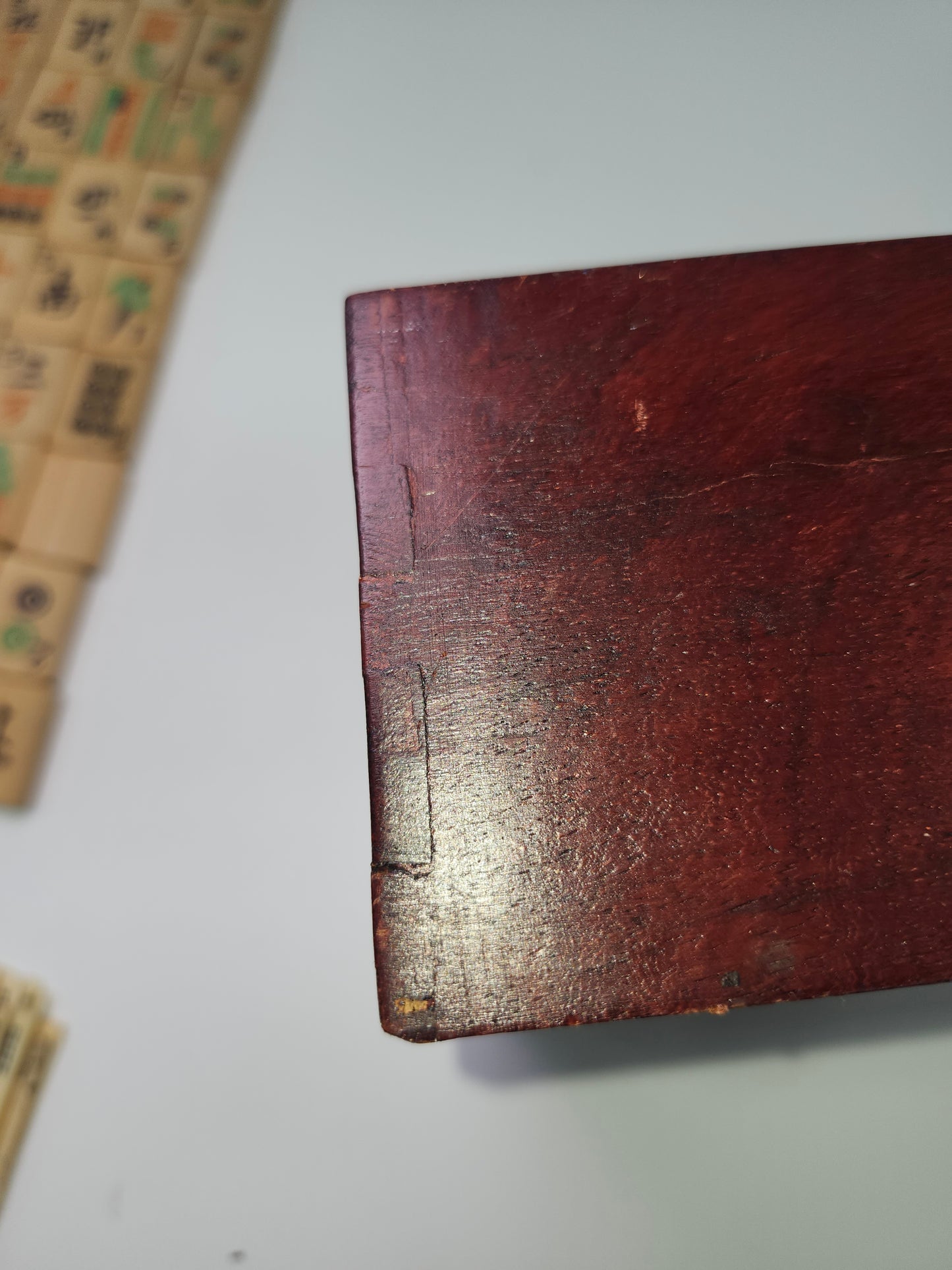 *1920s* Mah Jong Handmade Rosewood, Bone & Bamboo Set