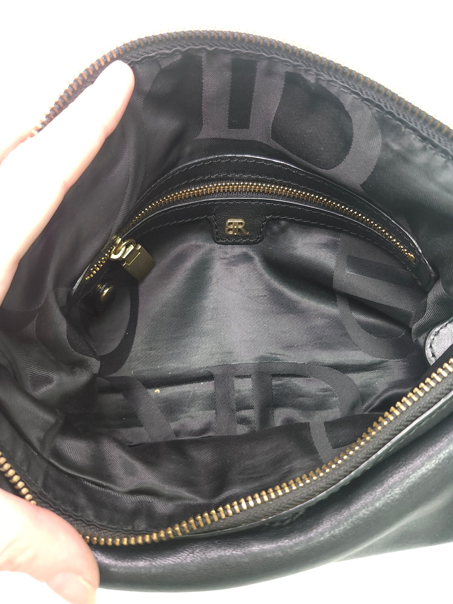 *Vintage* Banana Republic Black Leather Purse