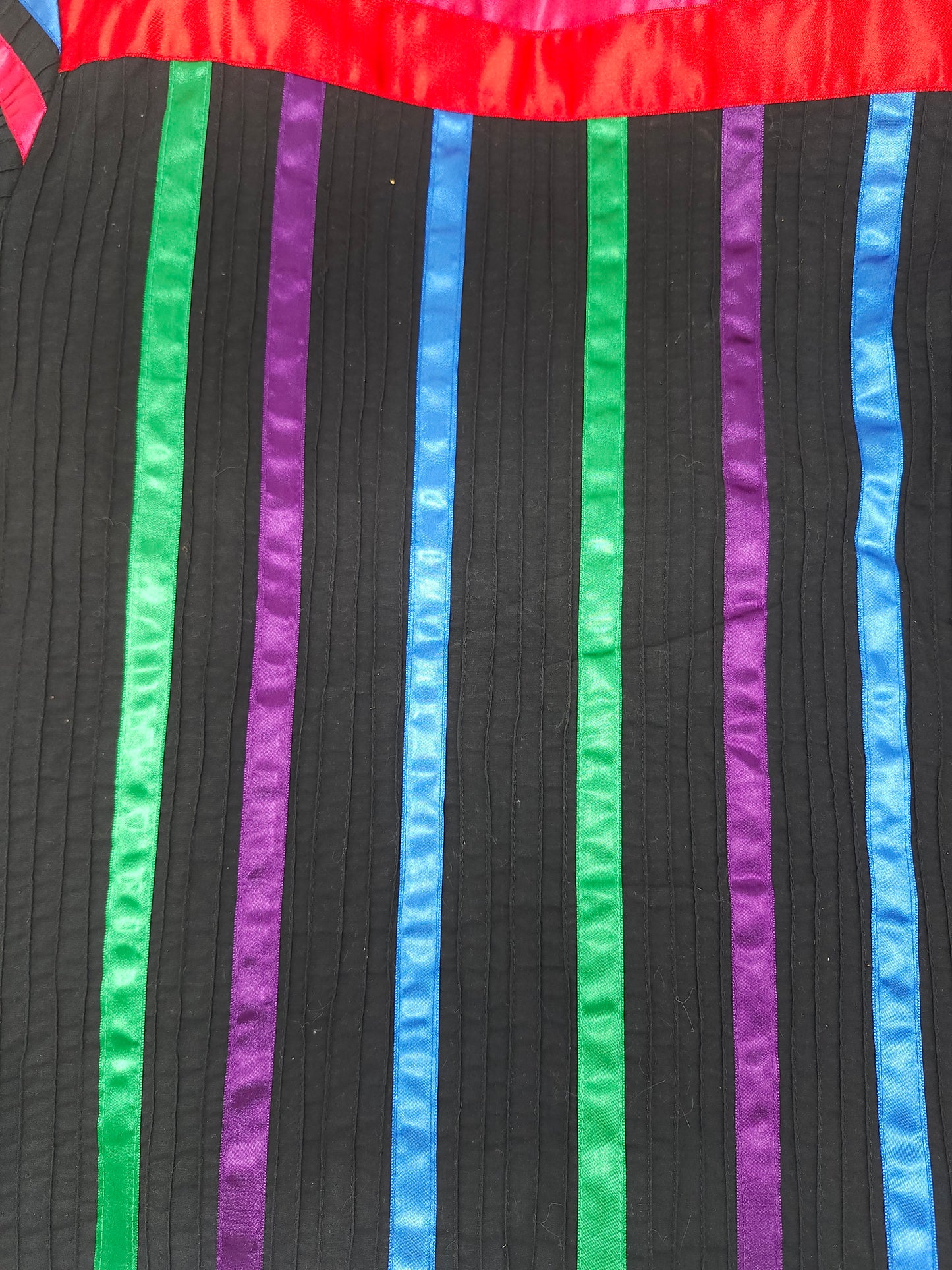 Tachi Castillo Rainbow Ribbon Jacket Size Large