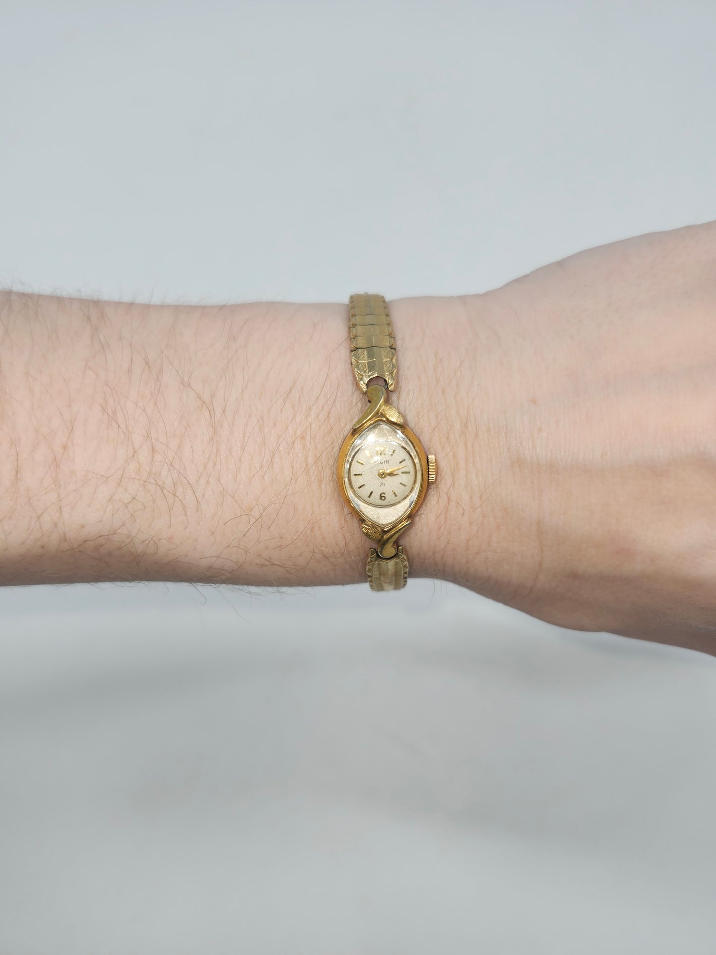 *10K* RGP Elgin Ladies Antique Wrist Watch