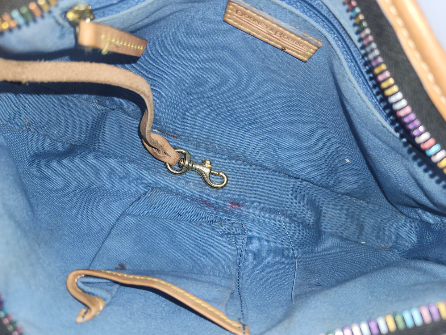 *Dooney & Bourke* Y2K Rainbow Monogram Purse