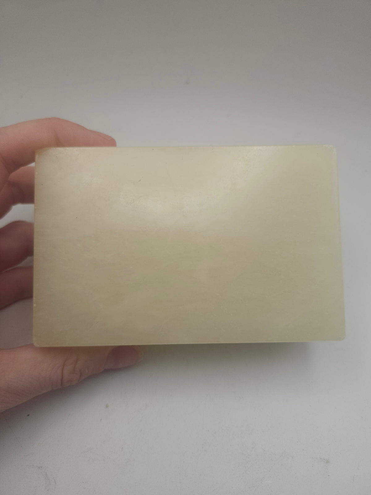 Alabaster Floral Motif Rectangular Jewelry / Trinket Box