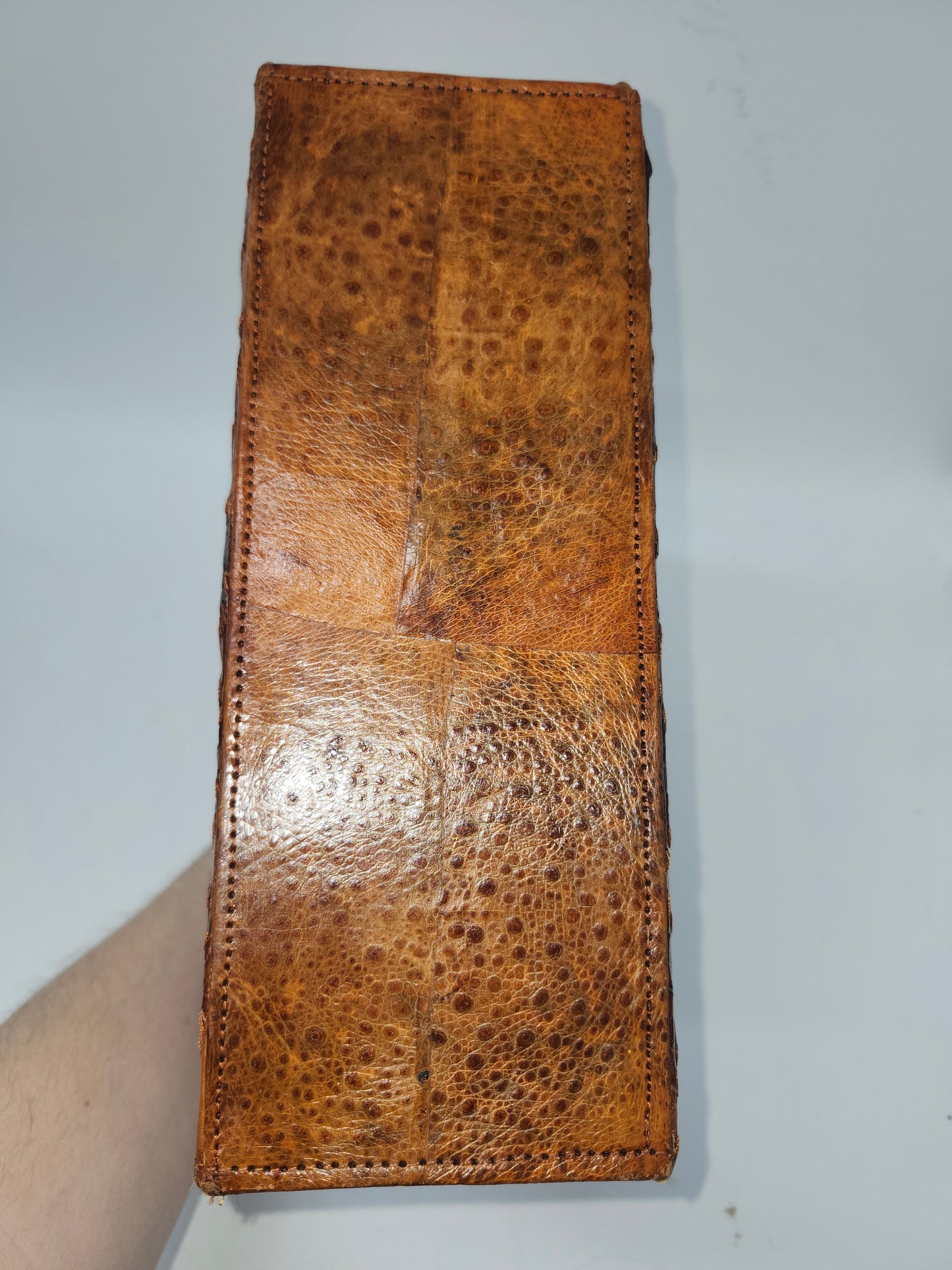 *MCM* Patchwork Snakeskin & Alligator Leather Purse