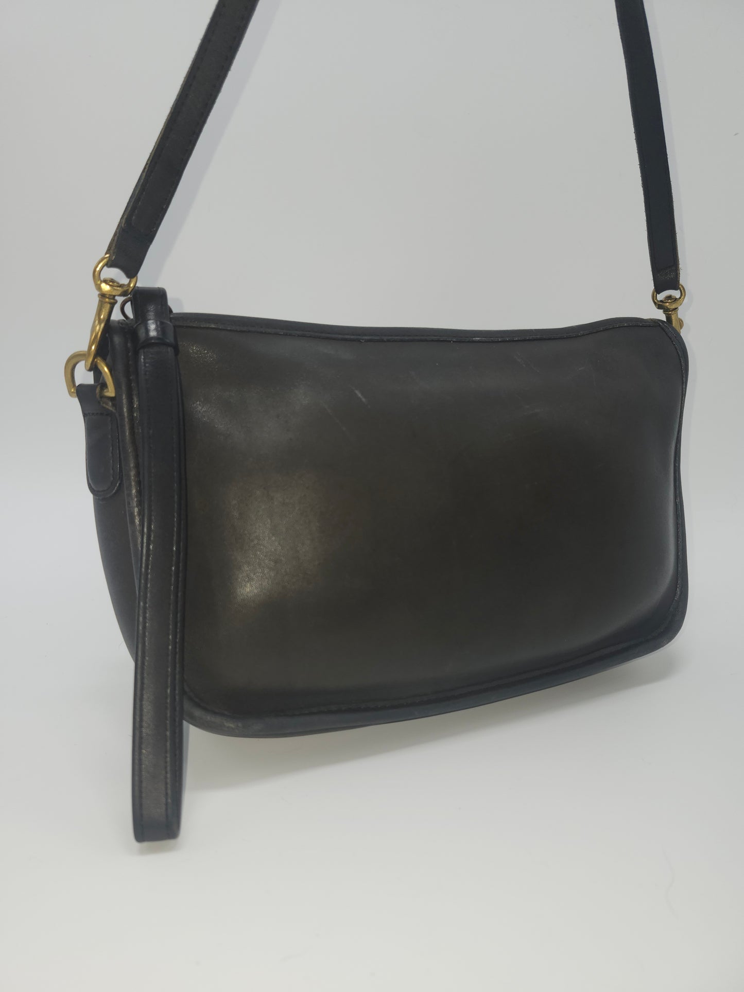 *Vintage* Coach Black Cross Body Purse Made in USA