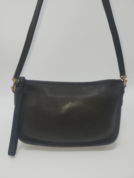 *Vintage* Coach Black Cross Body Purse Made in USA