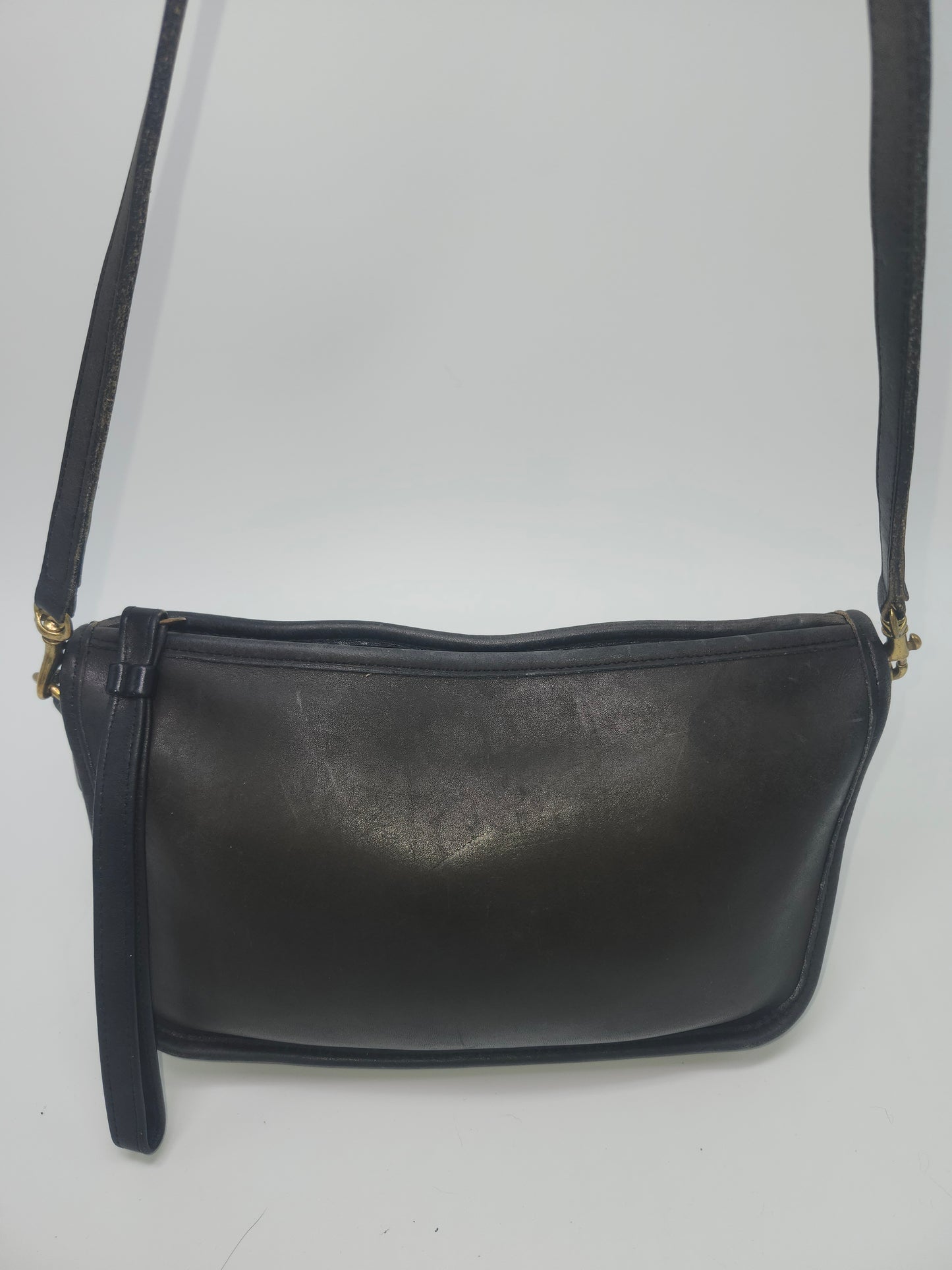 *Vintage* Coach Black Cross Body Purse Made in USA