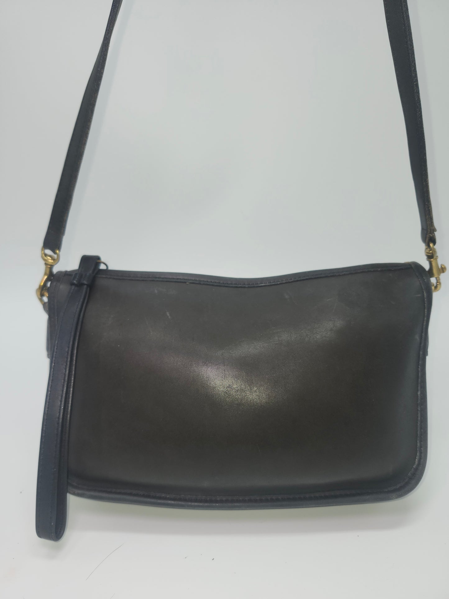 *Vintage* Coach Black Cross Body Purse Made in USA
