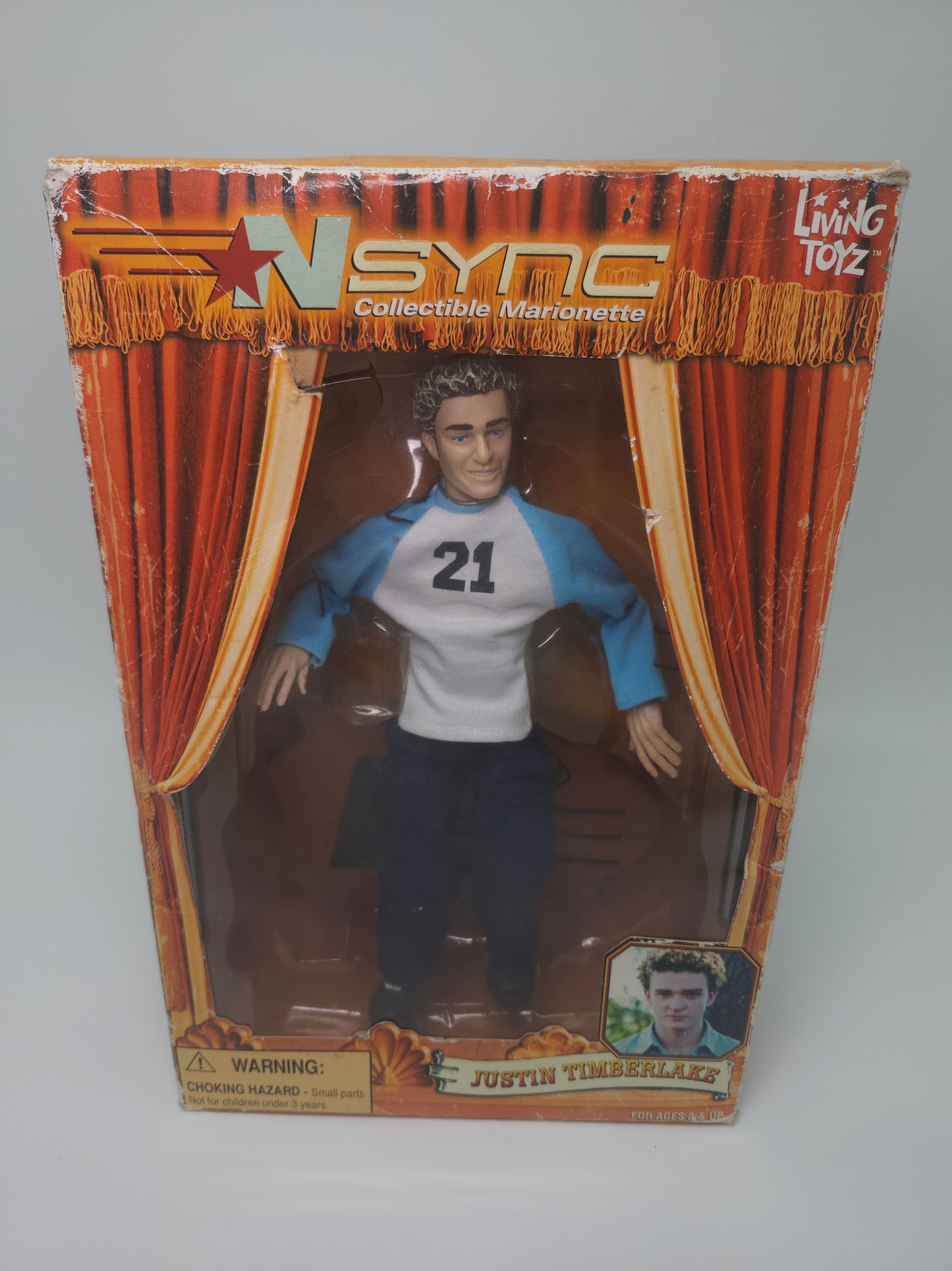 Y2K NSYNC Justin Timberlake Action Figure Doll