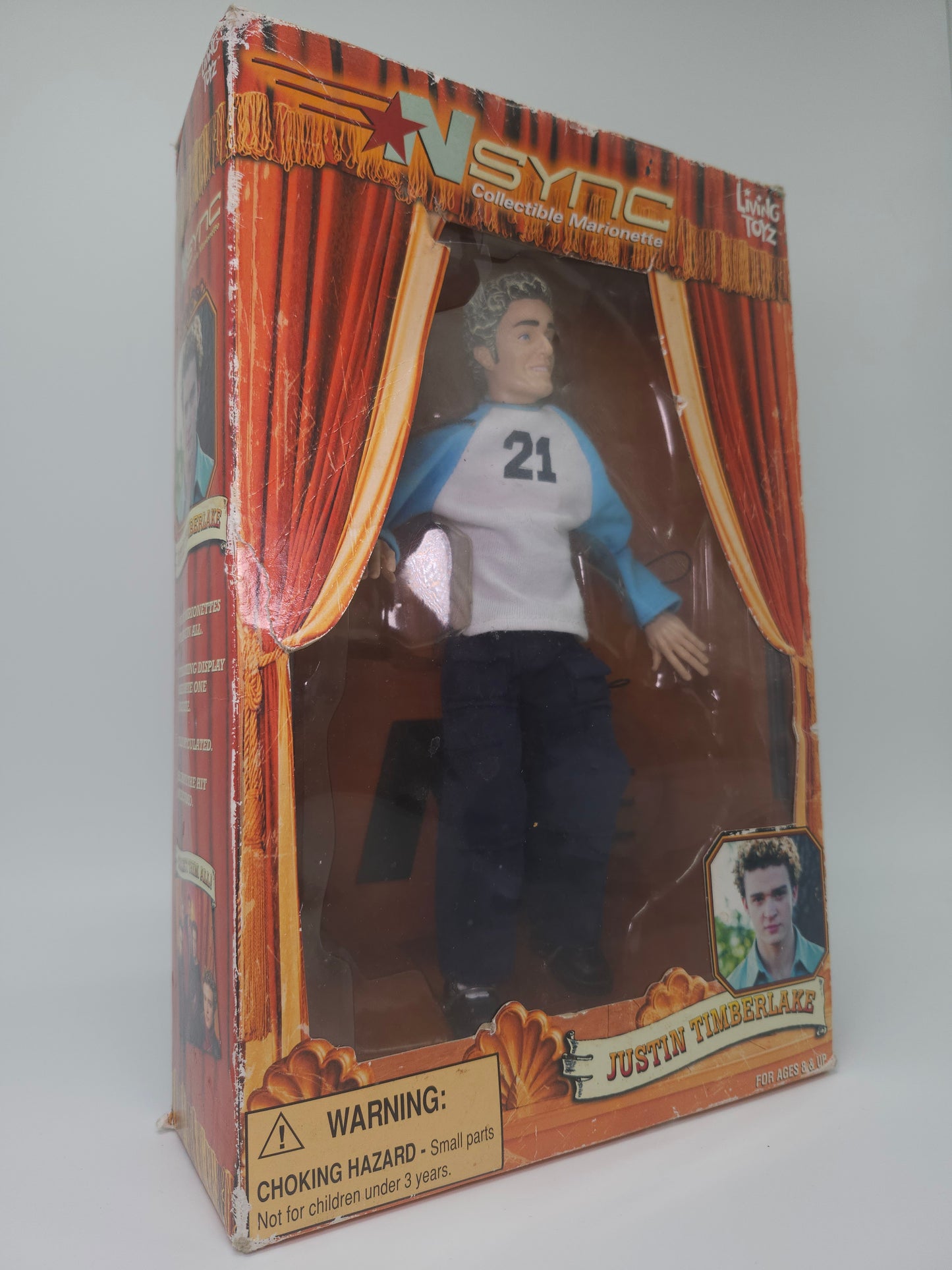 Y2K NSYNC Justin Timberlake Action Figure Doll