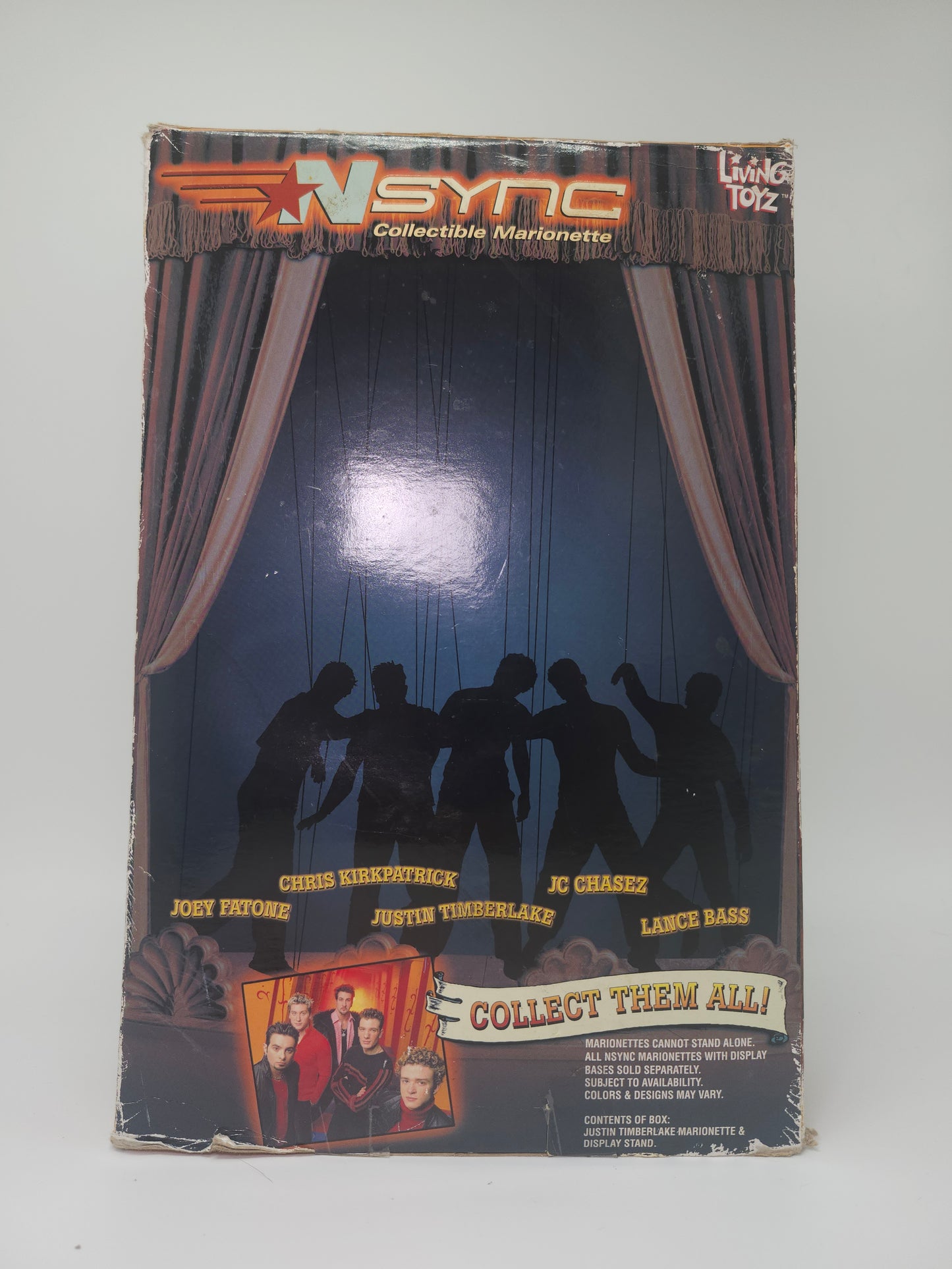 Y2K NSYNC Justin Timberlake Action Figure Doll