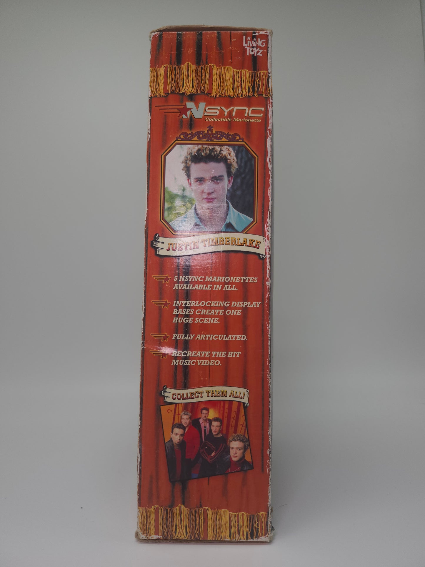 Y2K NSYNC Justin Timberlake Action Figure Doll