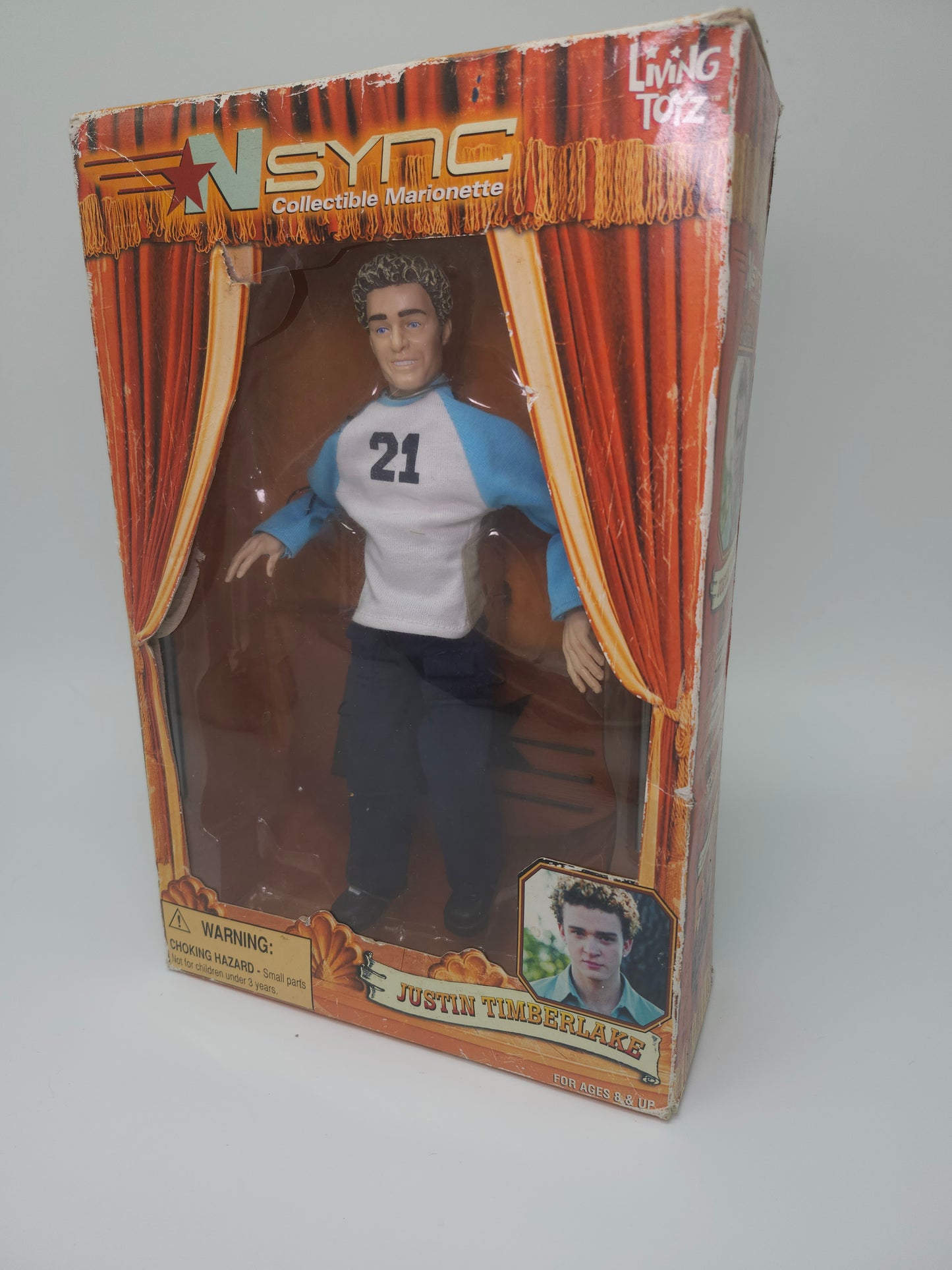 Y2K NSYNC Justin Timberlake Action Figure Doll