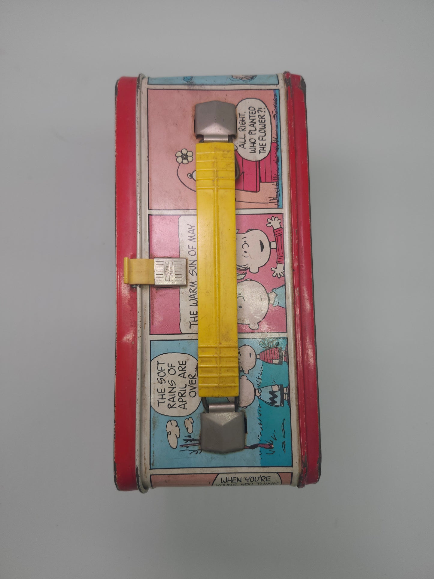 ~1973~ THERMOS Charlie Brown Metal Lunch Box