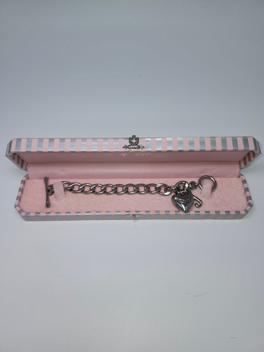 *NEW*Juicy Couture Y2K Link Charm Bracelet IOB