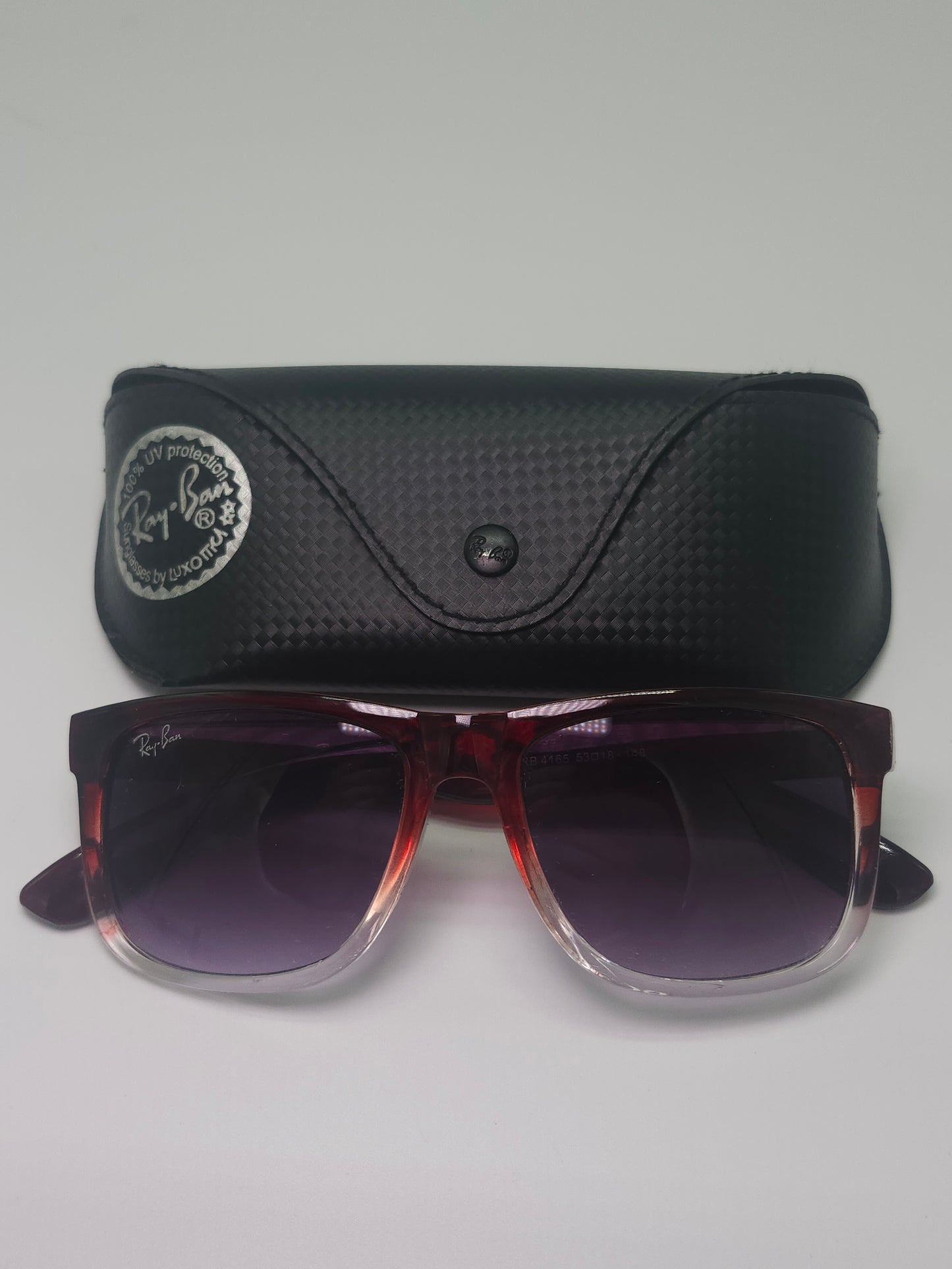 Ray Ban "Justin" Two Toned Sunglasses IOB