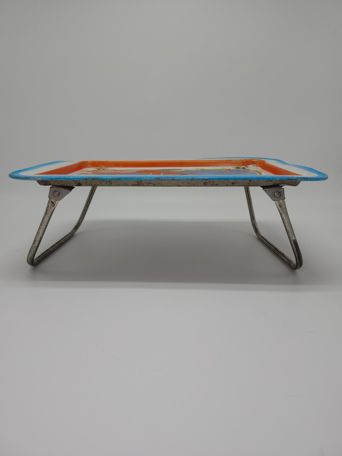 Vintage 1960s DISNEY Mickey Mouse Folding Metal TV Tray