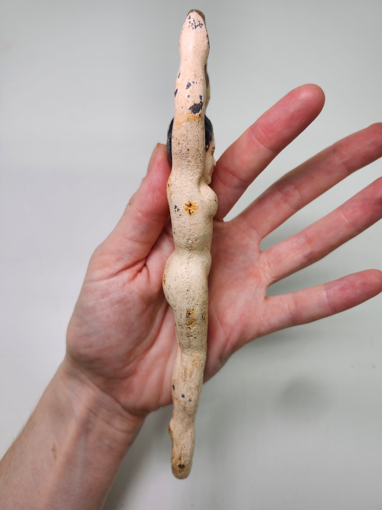 1920s Art Deco Nude Flapper Cast Iron Bottle Opener