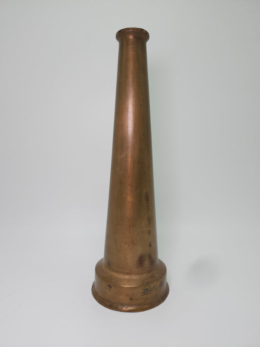 1890s Brass Firehose Nozzle