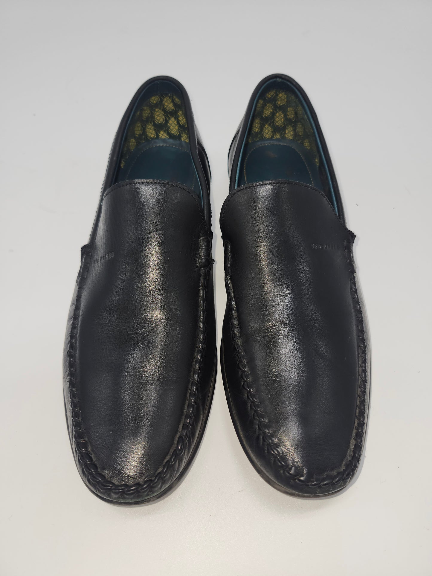 *Ted Baker* London Black Leather Loafers Women's 9