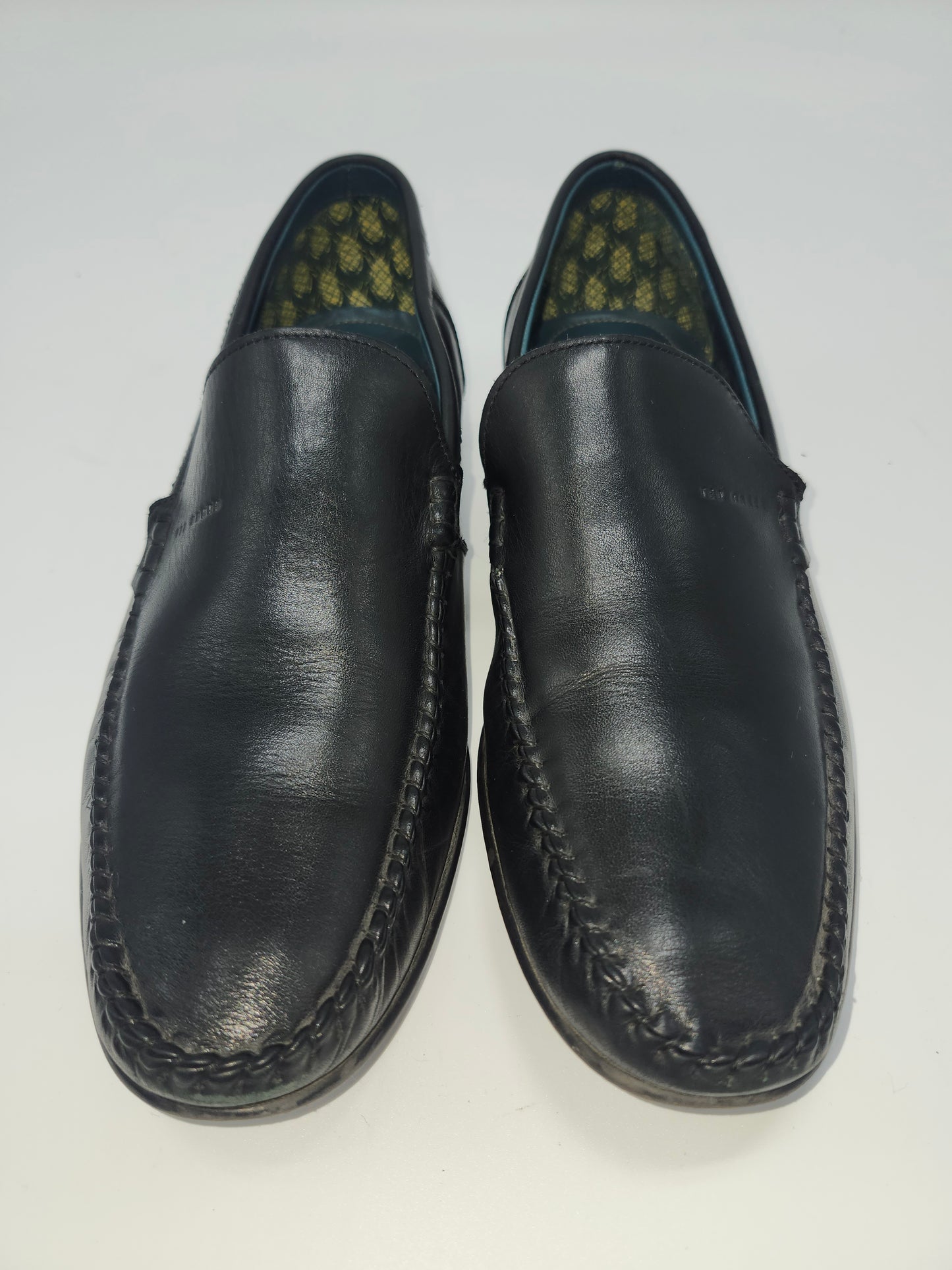 *Ted Baker* London Black Leather Loafers Women's 9