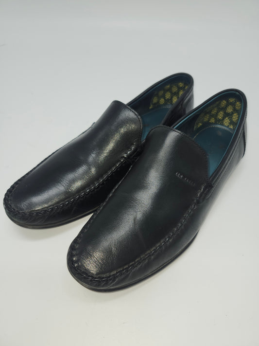*Ted Baker* London Black Leather Loafers Women's 9