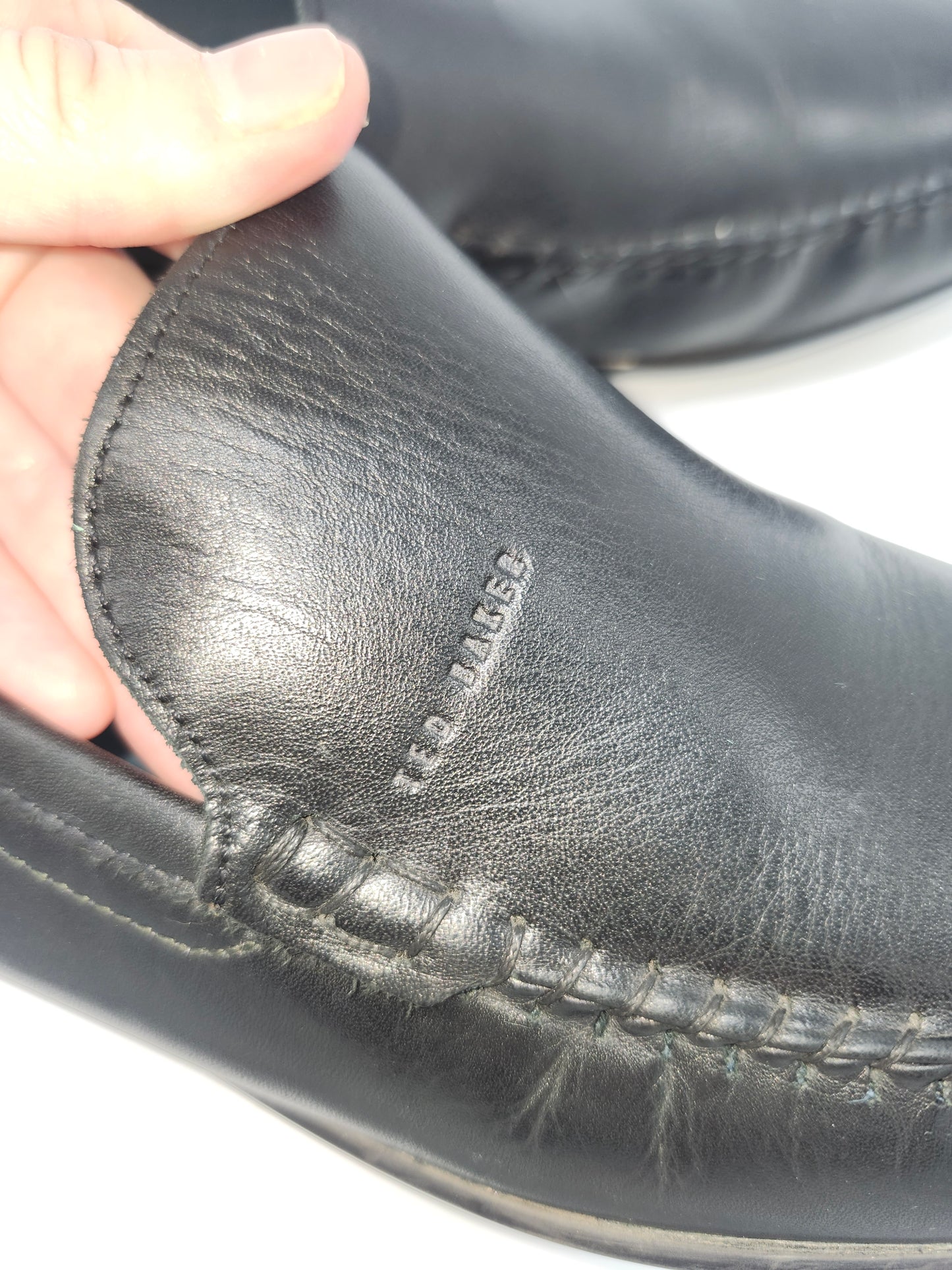 *Ted Baker* London Black Leather Loafers Women's 9