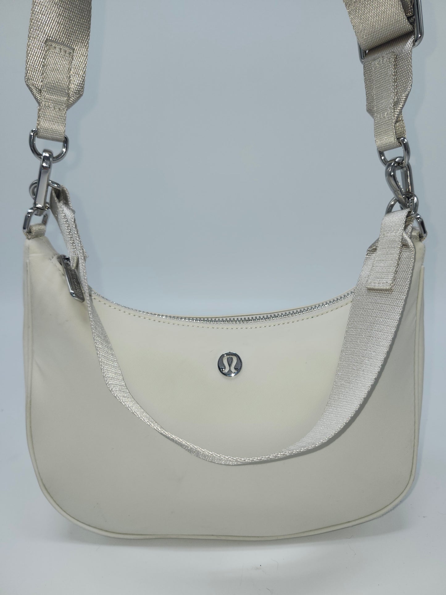 *Lululemon* "City Essentials" Small Shoulder Bag in Bone White