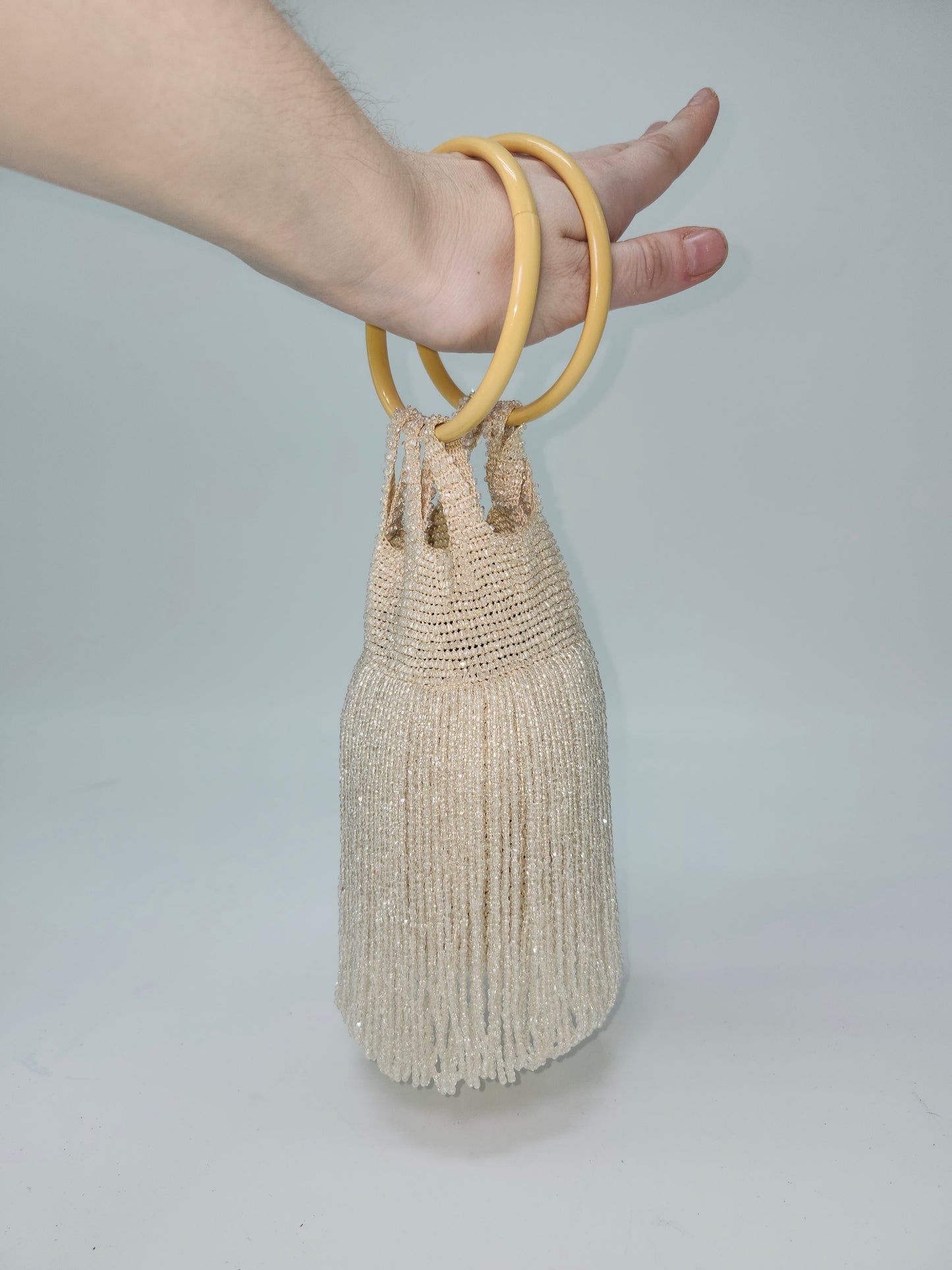 *Art Deco* 1920s Flapper Beaded Dance Clutch / Wristlet