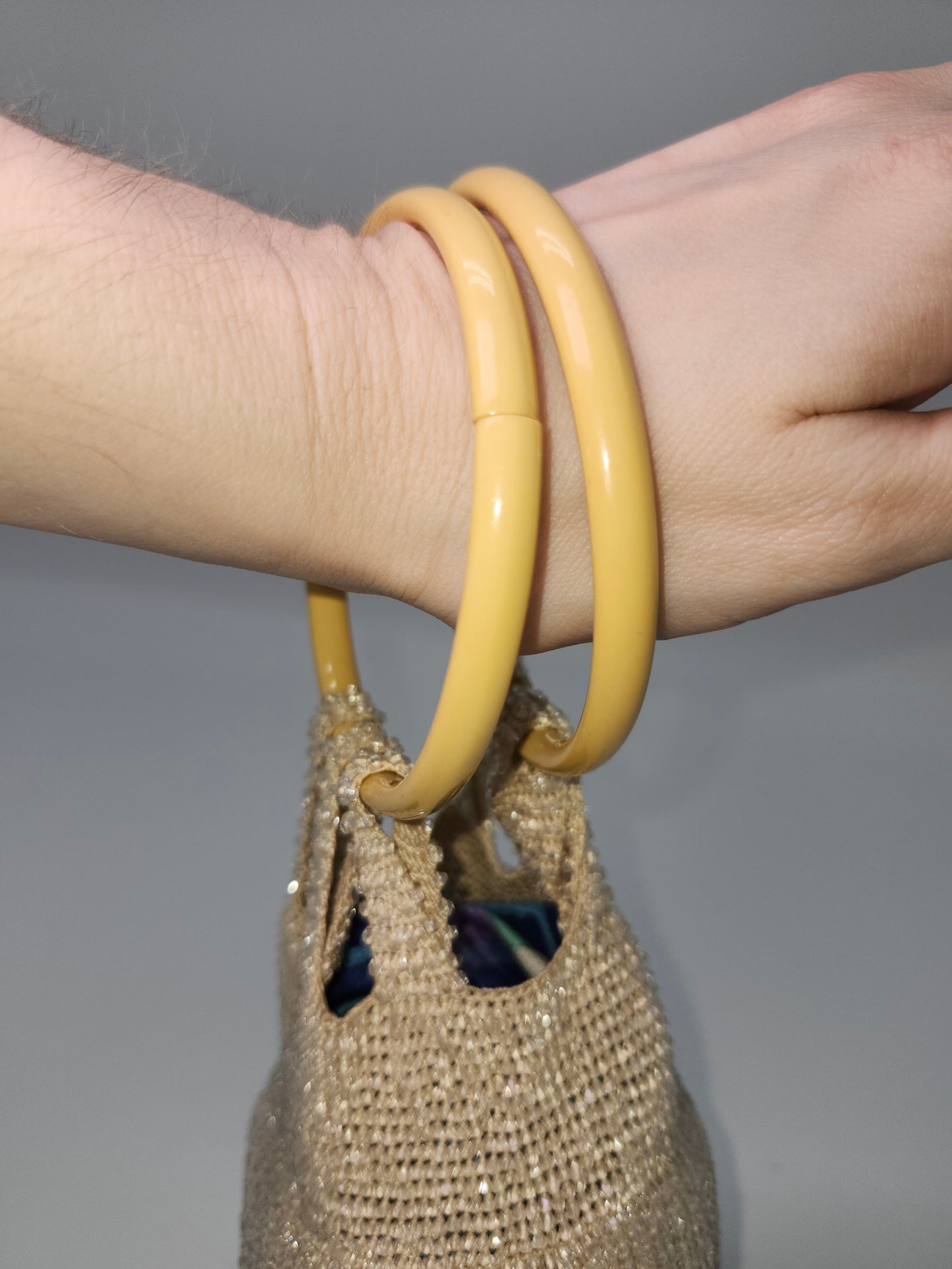 *Art Deco* 1920s Flapper Beaded Dance Clutch / Wristlet