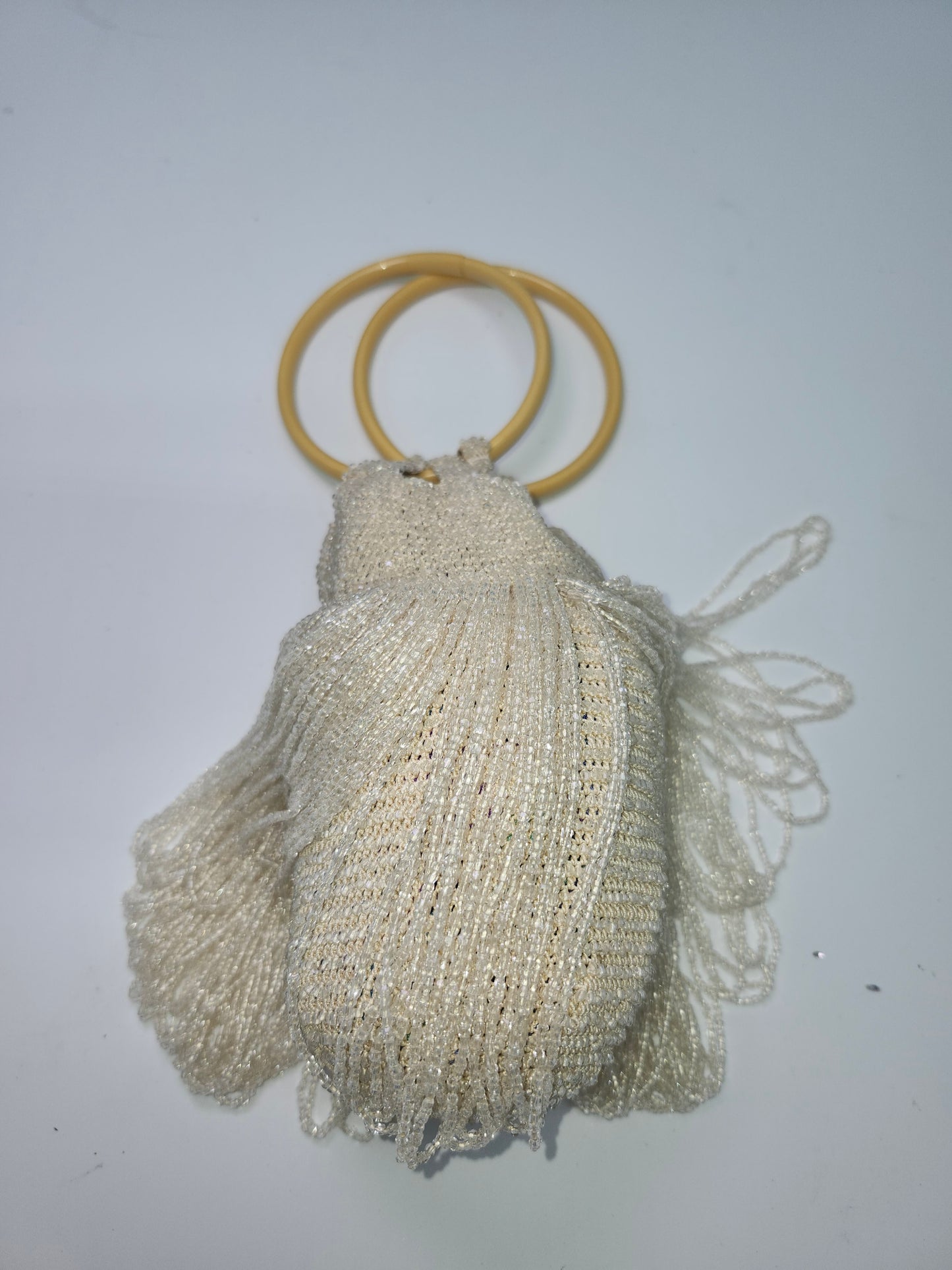 *Art Deco* 1920s Flapper Beaded Dance Clutch / Wristlet