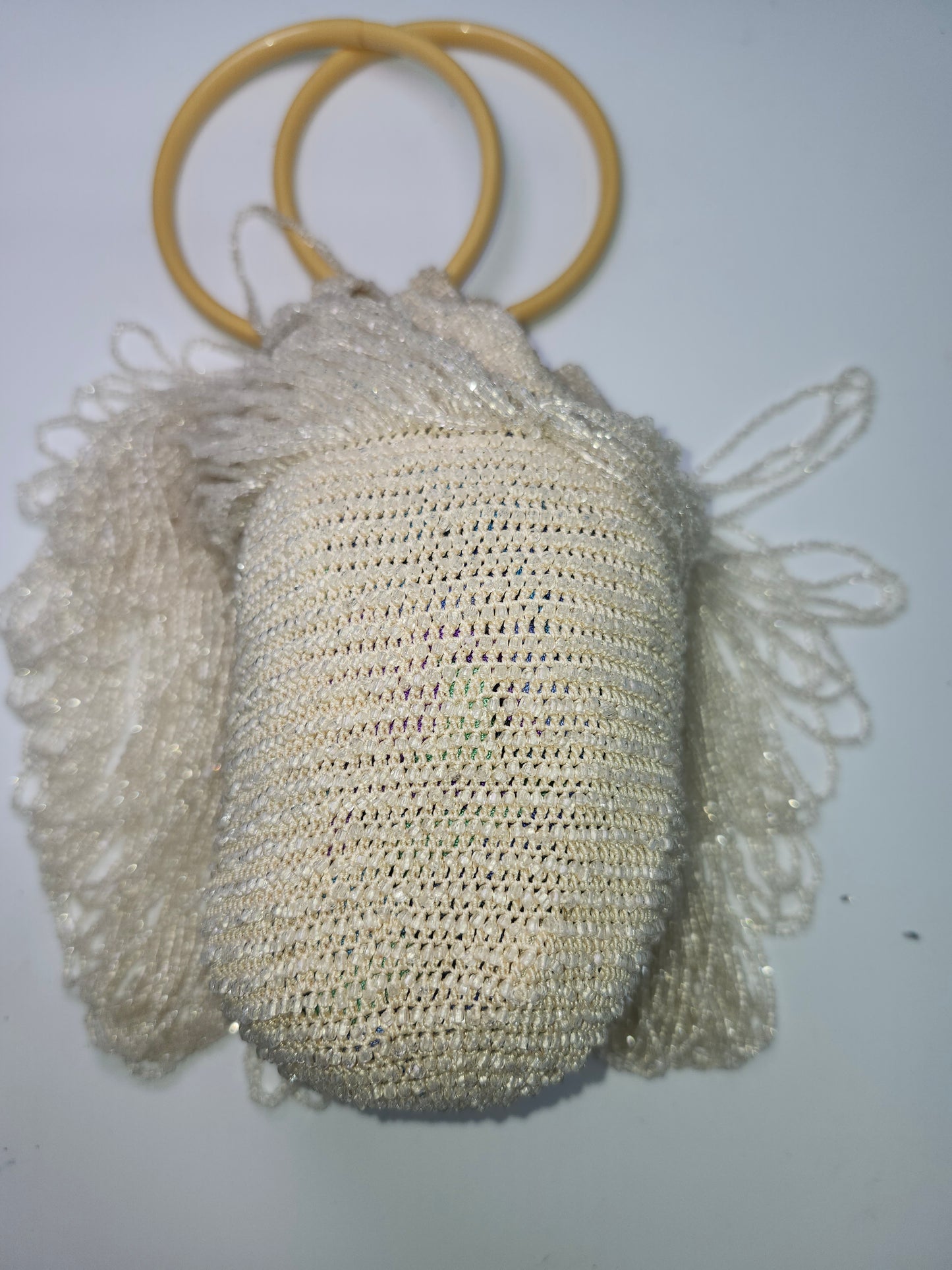 *Art Deco* 1920s Flapper Beaded Dance Clutch / Wristlet