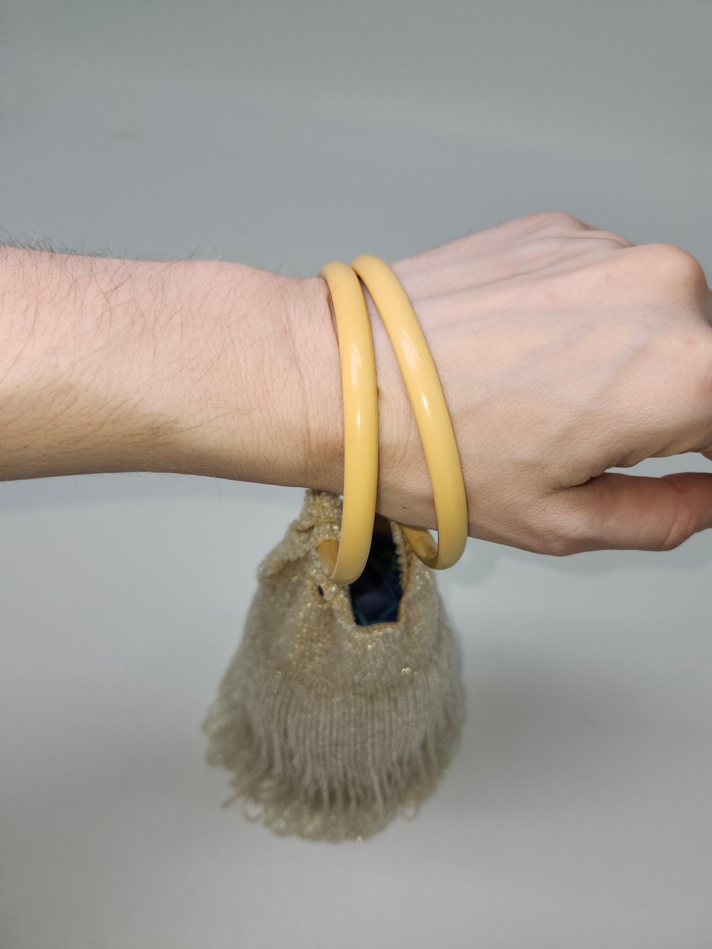 *Art Deco* 1920s Flapper Beaded Dance Clutch / Wristlet