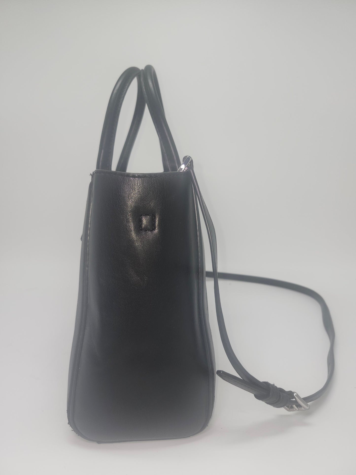 Michael Kors "Kali Medium Satchel" in Black/Grey