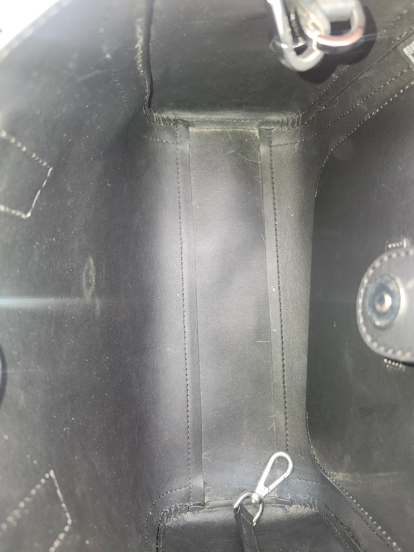 Michael Kors "Kali Medium Satchel" in Black/Grey