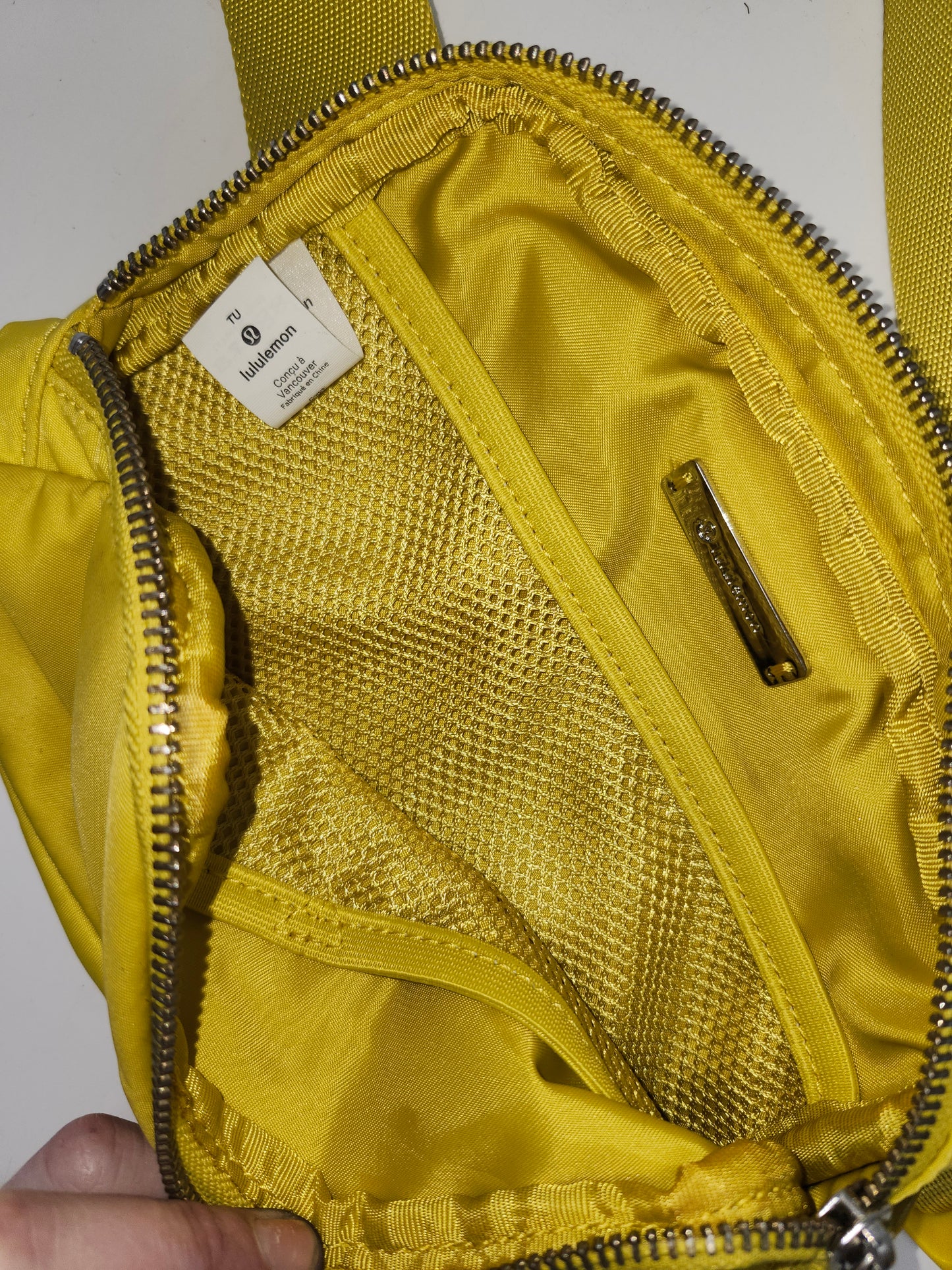 Lululemon "Everywhere" Belt Bag in Neon